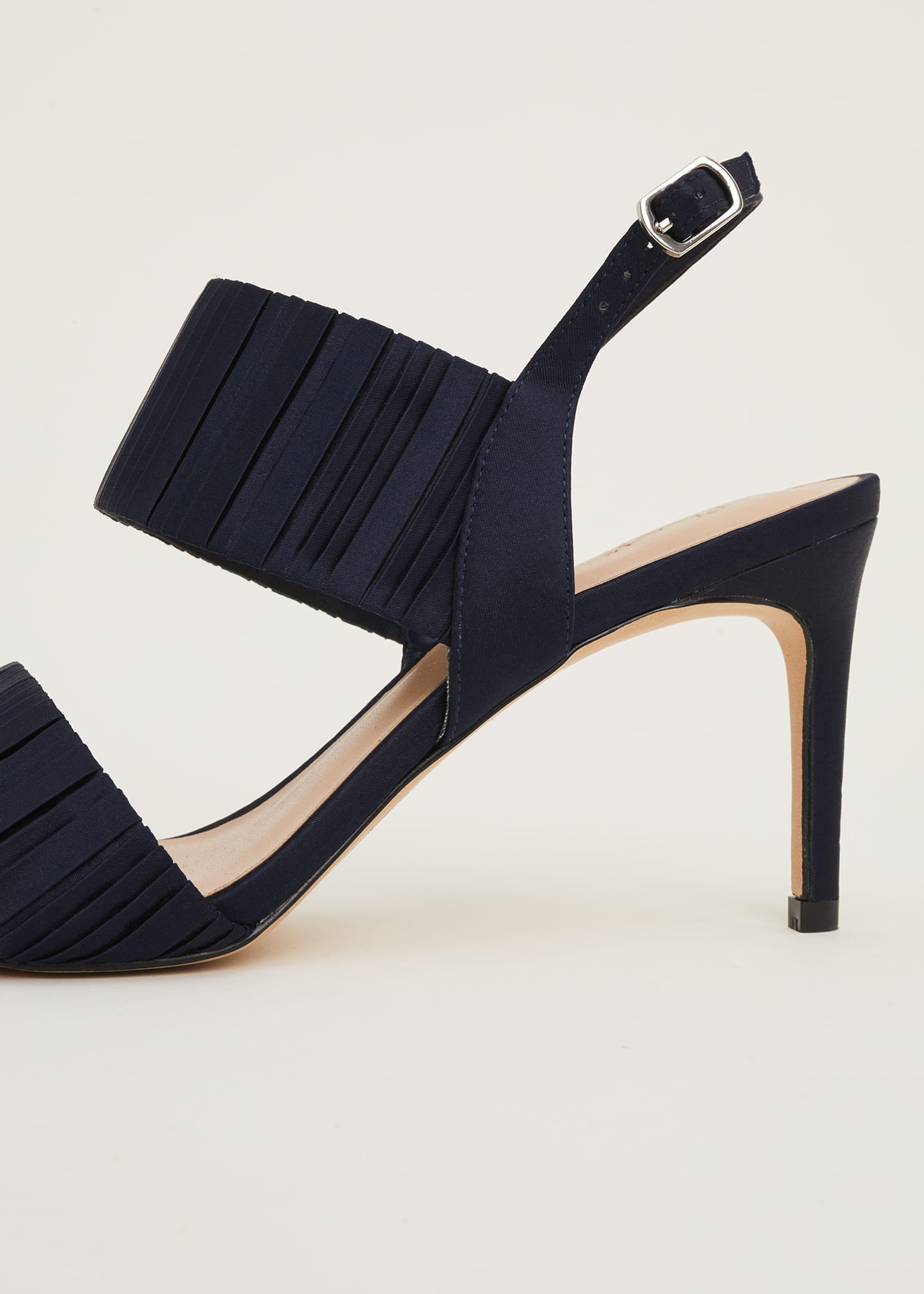 Kitty Pleated Sandal