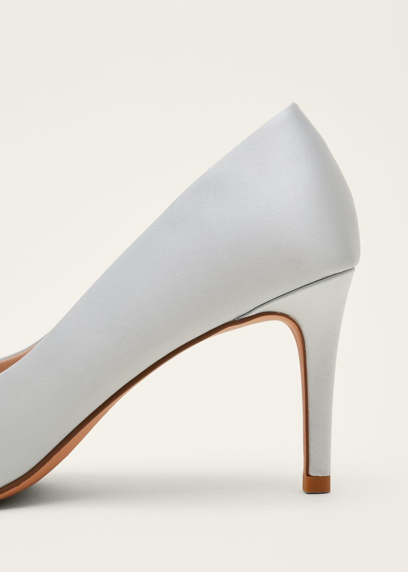 Knot Detail Peep Toe Heels