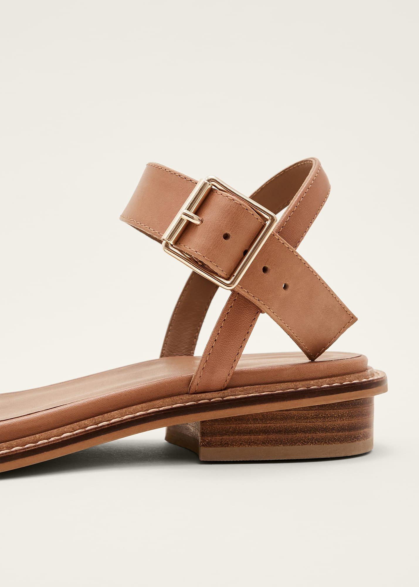 Flat Buckle Sandal