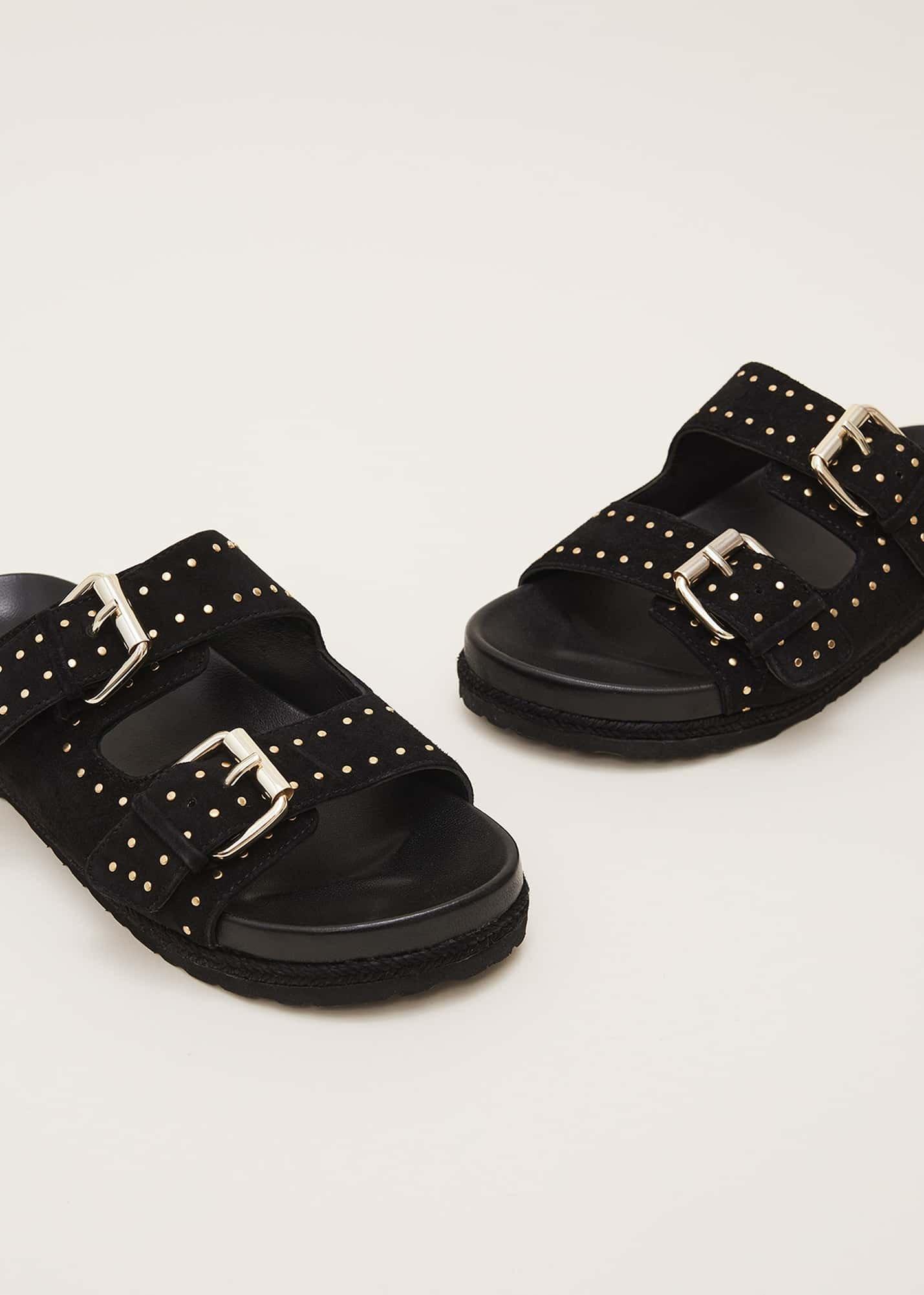 Double Buckle Sandal