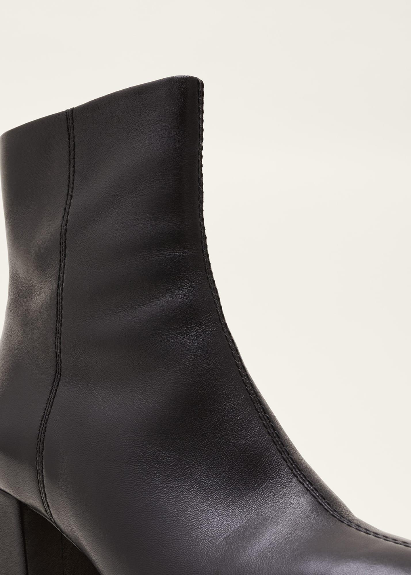 Stitched Leather Boot