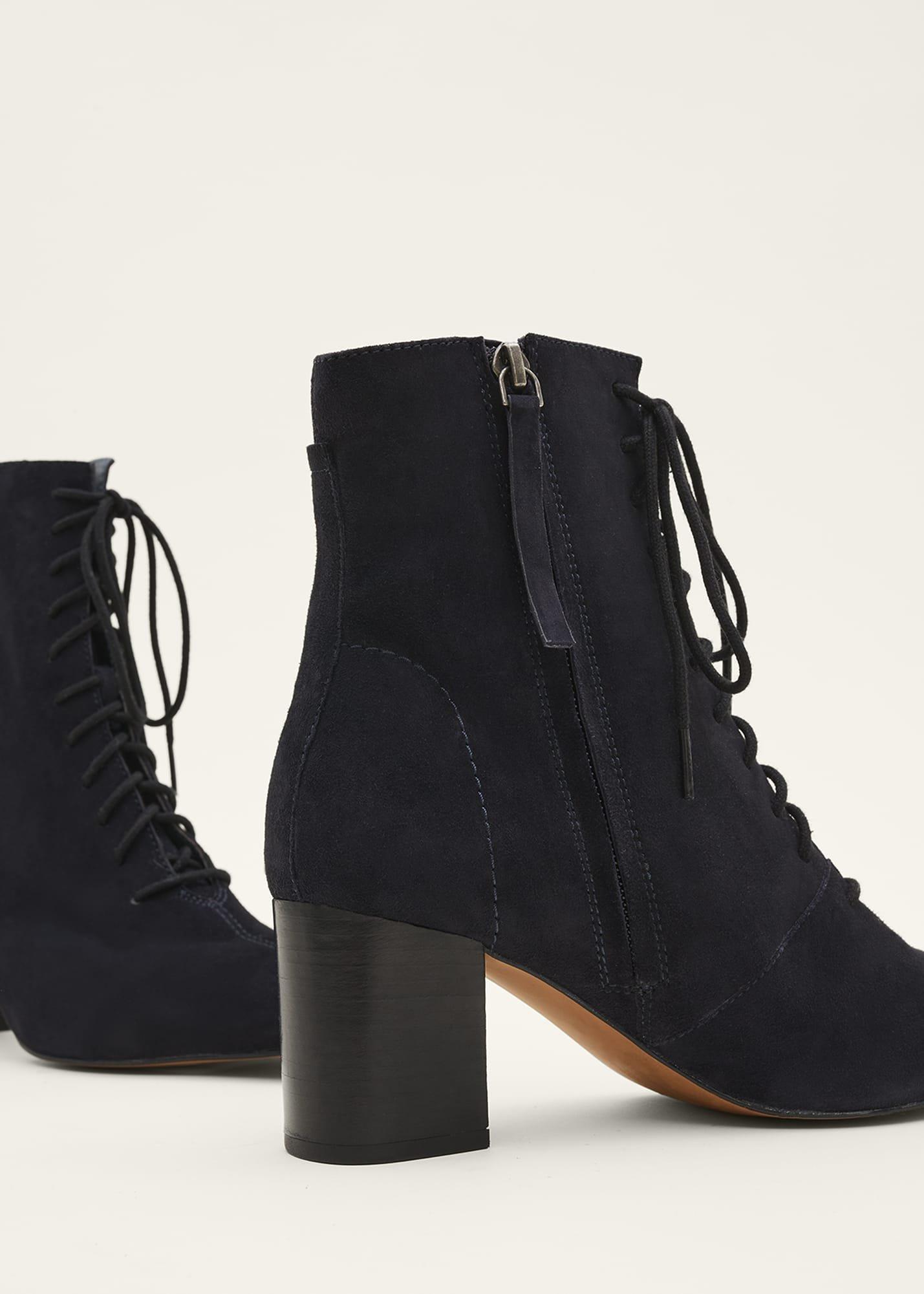 Suede Lace Up Boots