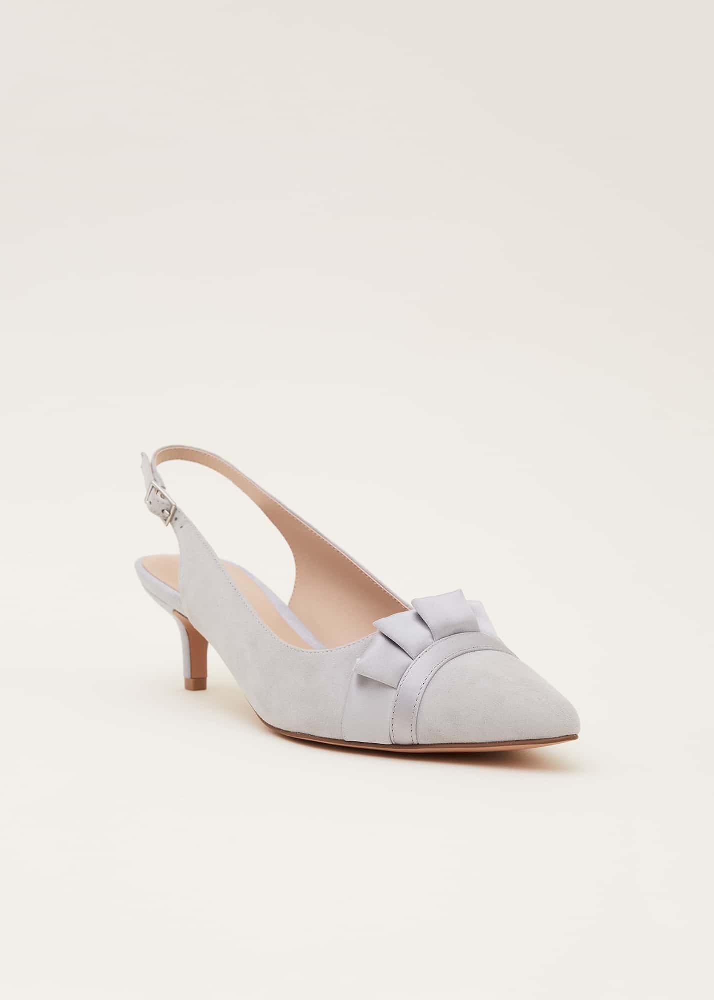 Frill Front Kitten Heel