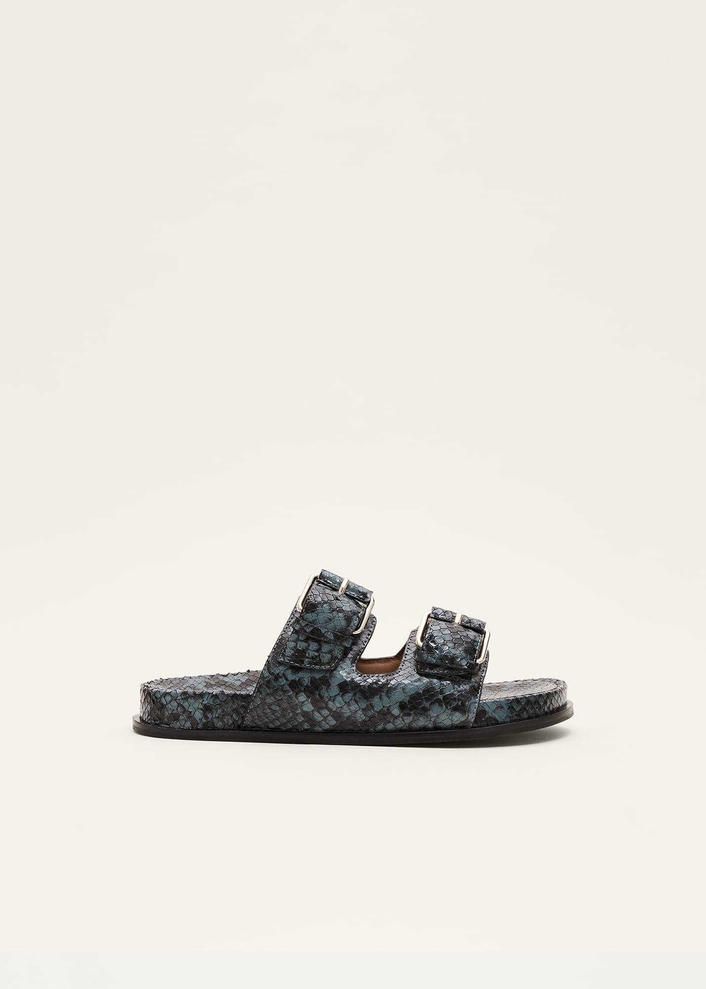 Animal Double Buckle Sandal