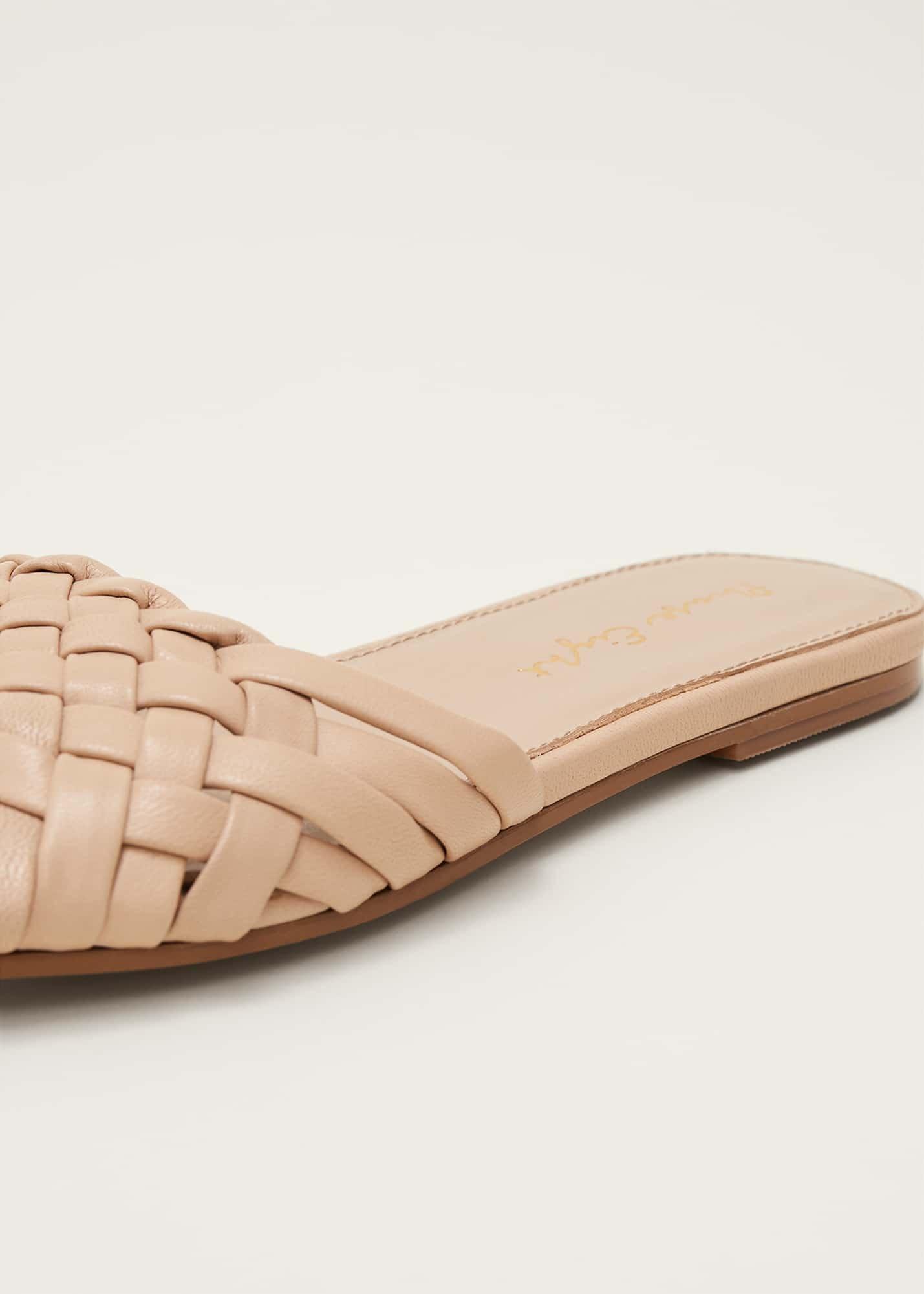 Plaited Flat Sandal