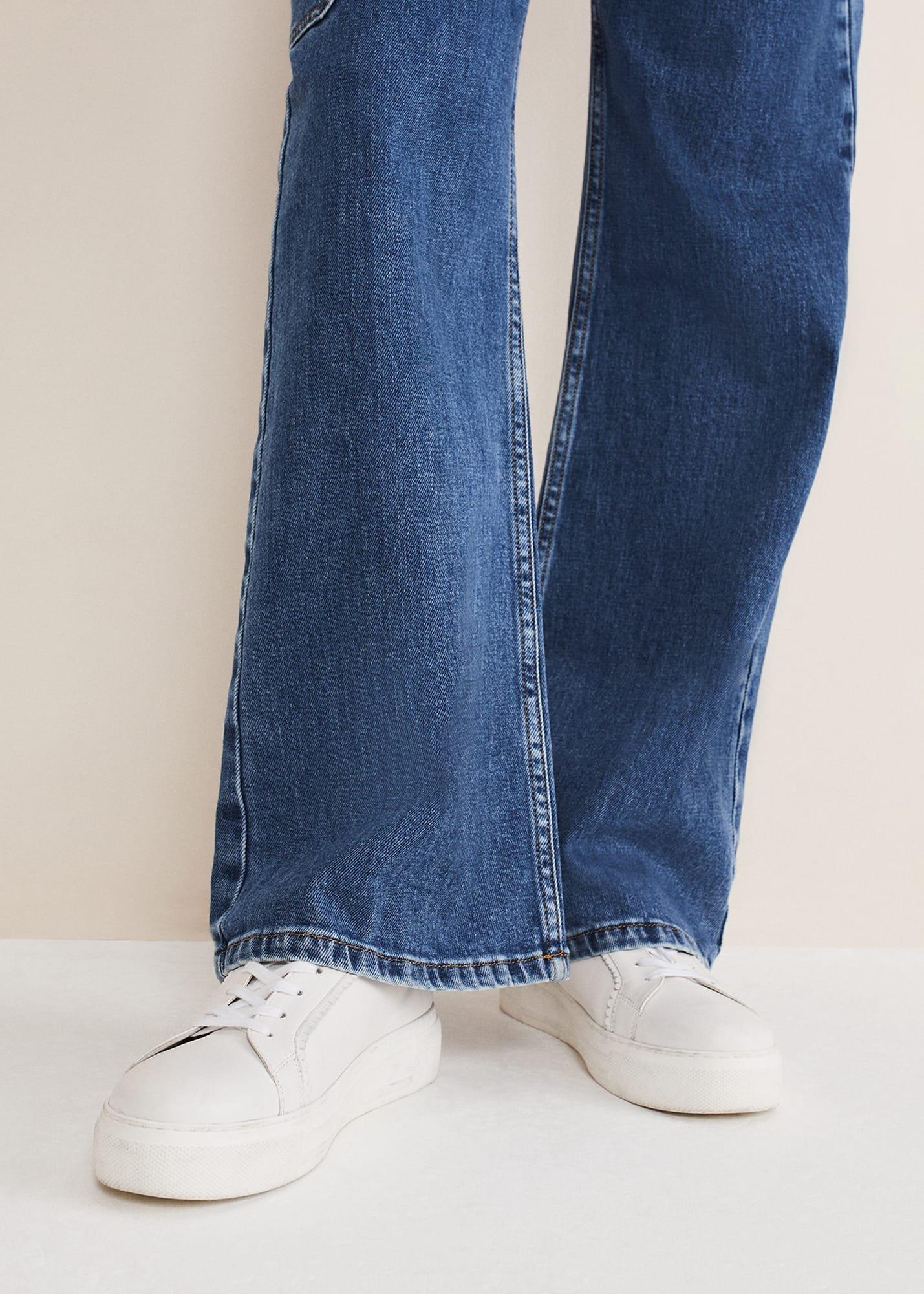 White Leather Trainers