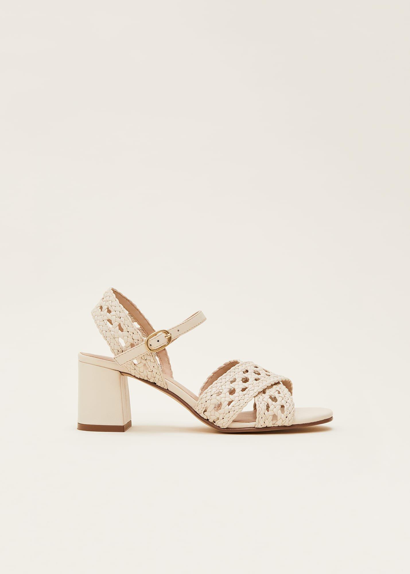 Weave Heeled Sandal