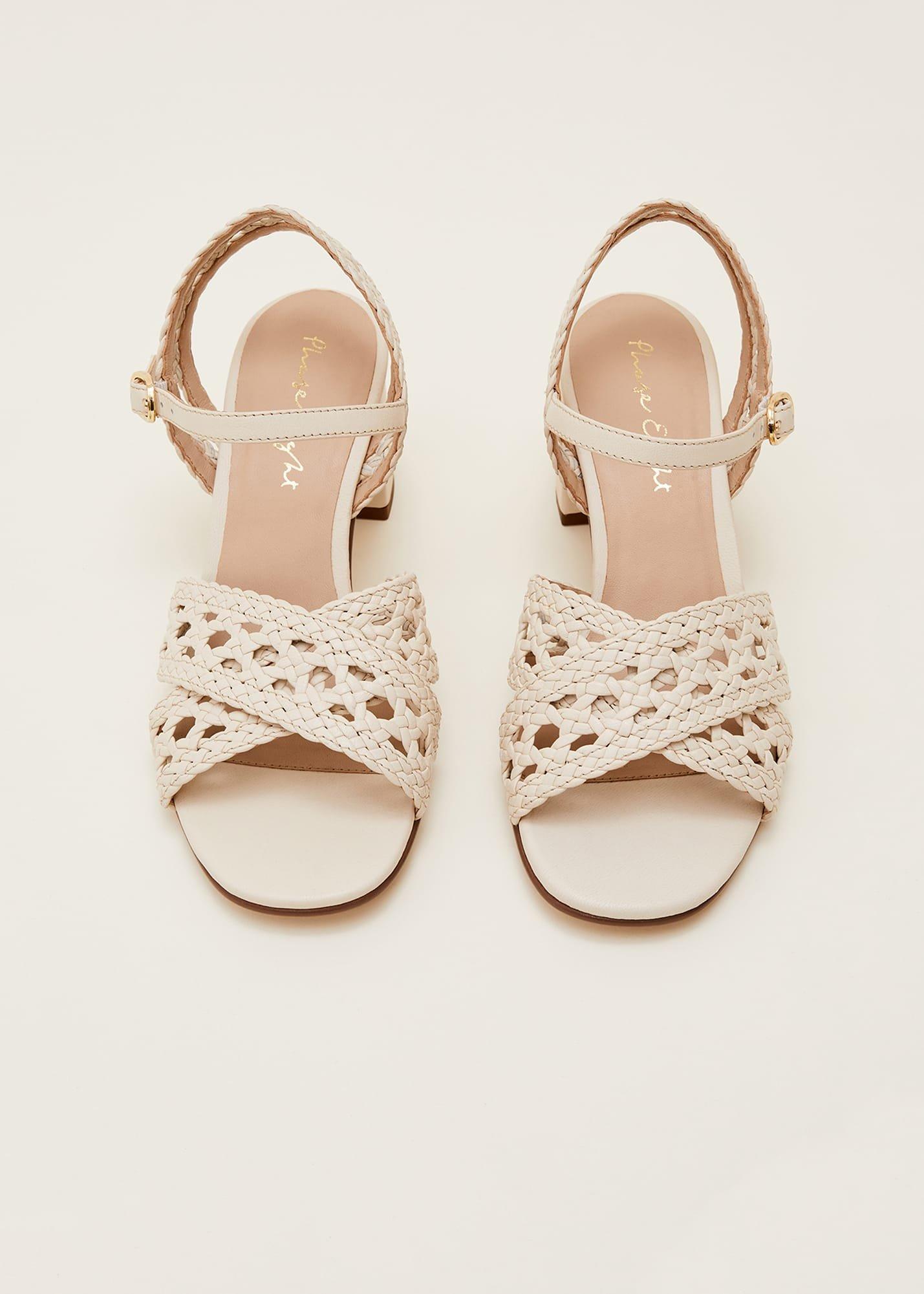 Weave Heeled Sandal