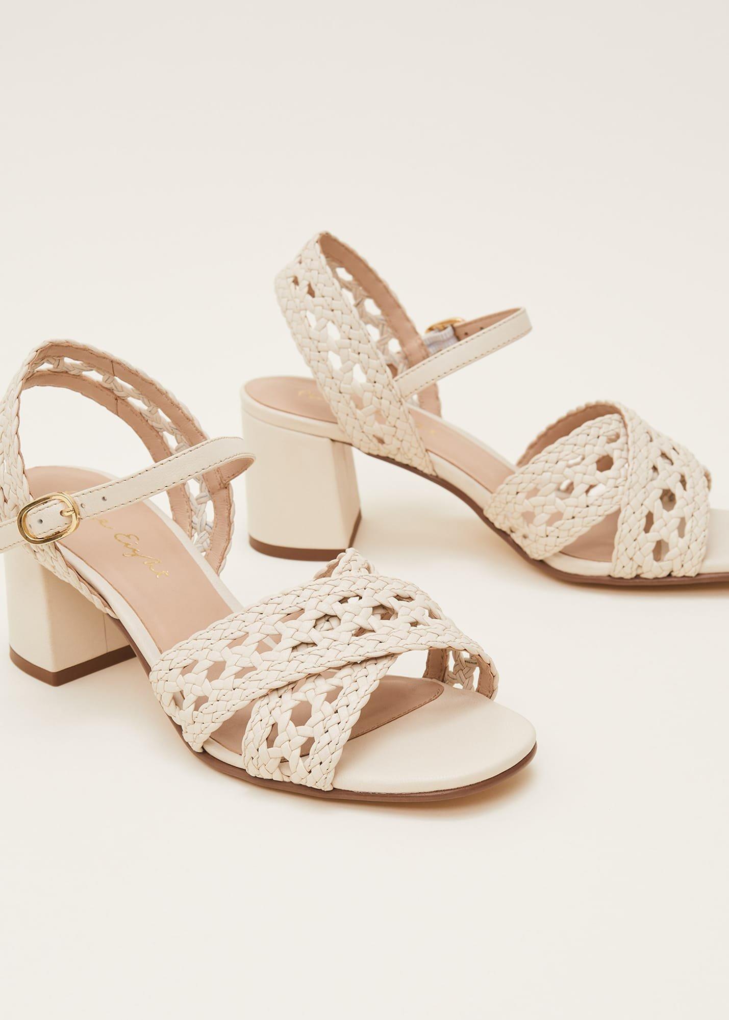 Weave Heeled Sandal