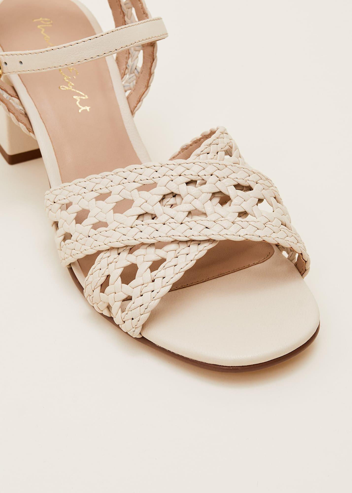 Weave Heeled Sandal