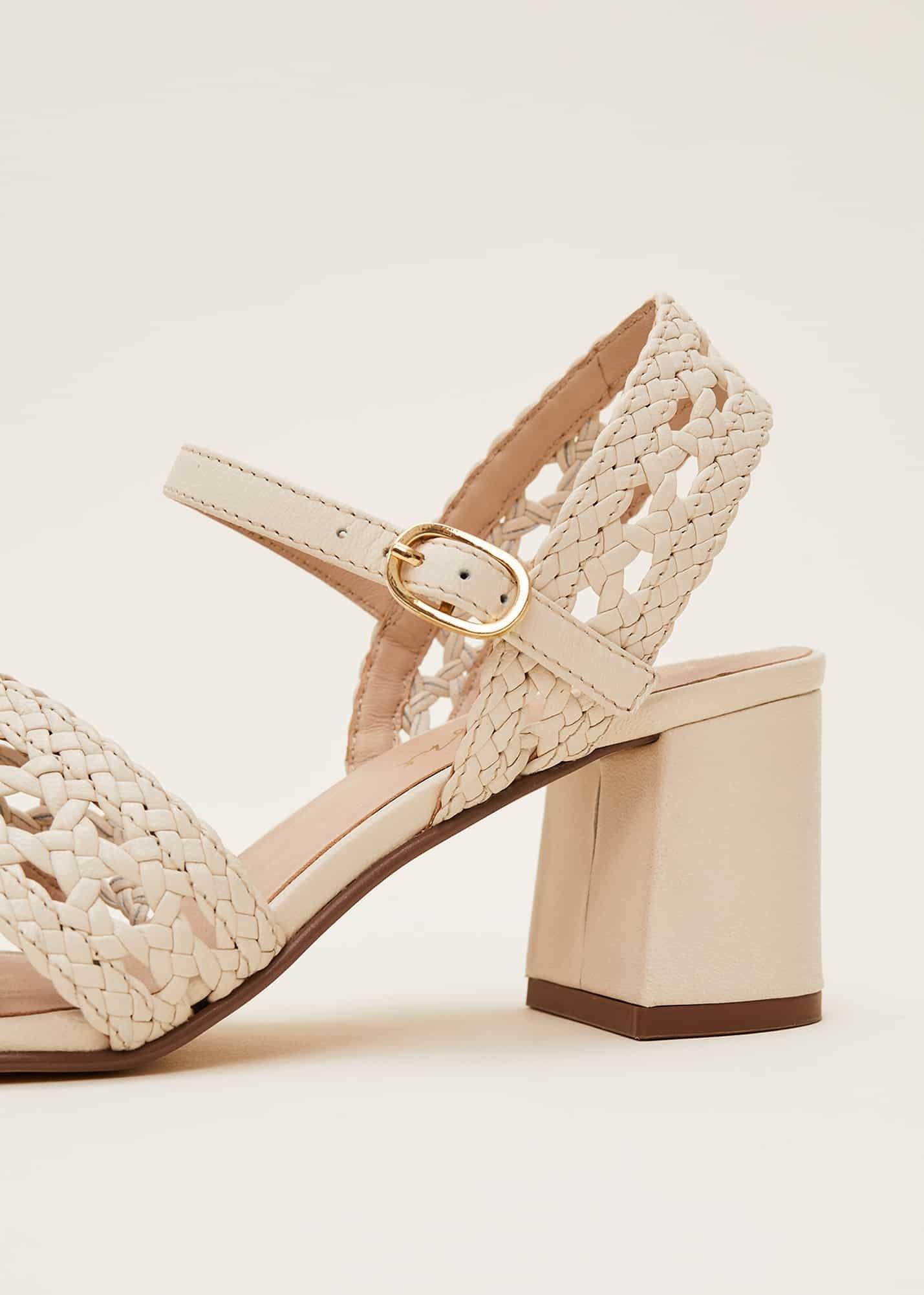 Weave Heeled Sandal