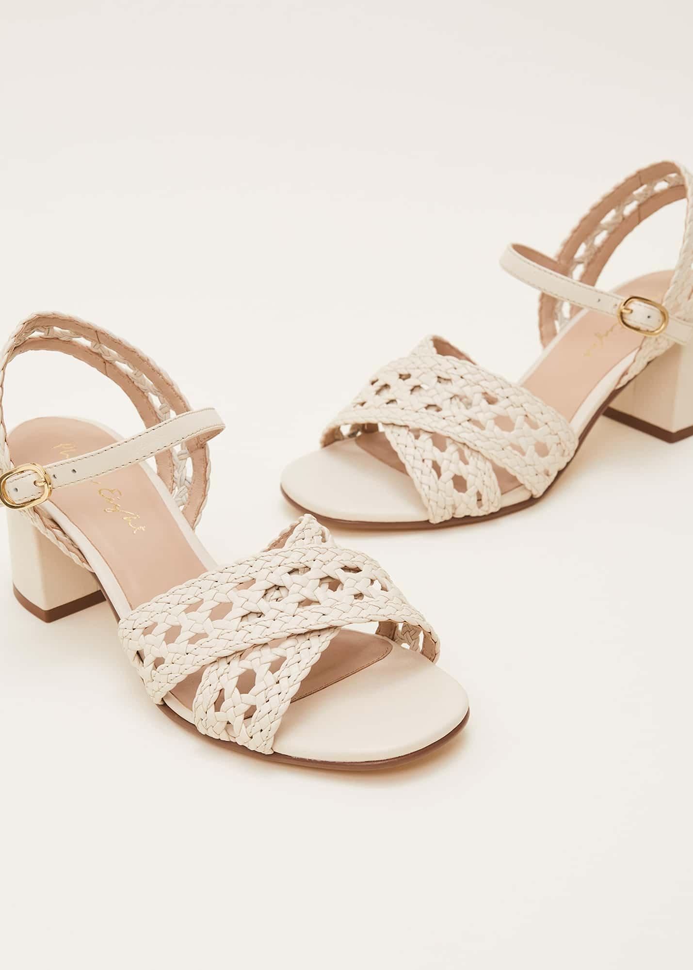 Weave Heeled Sandal