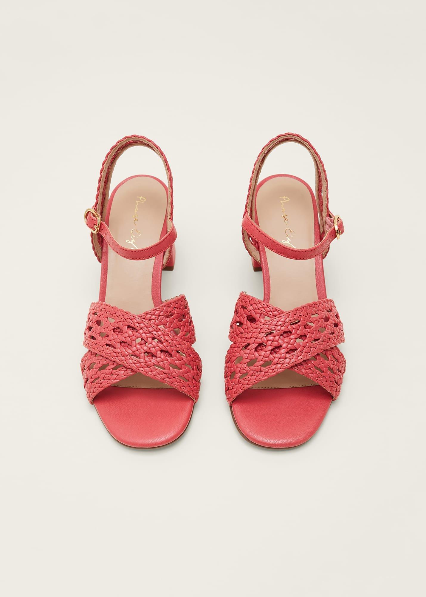 Weave Heeled Sandal
