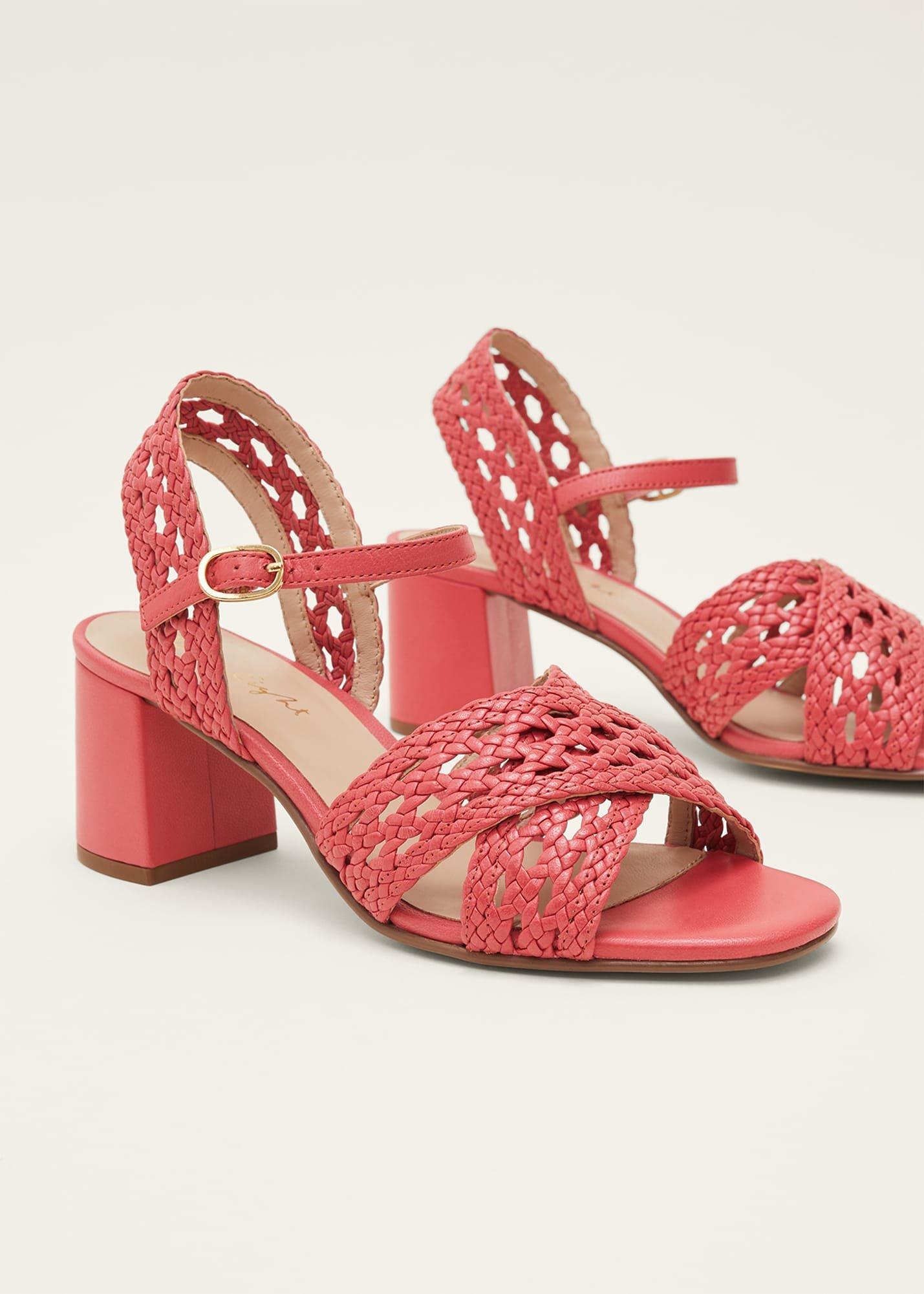 Weave Heeled Sandal