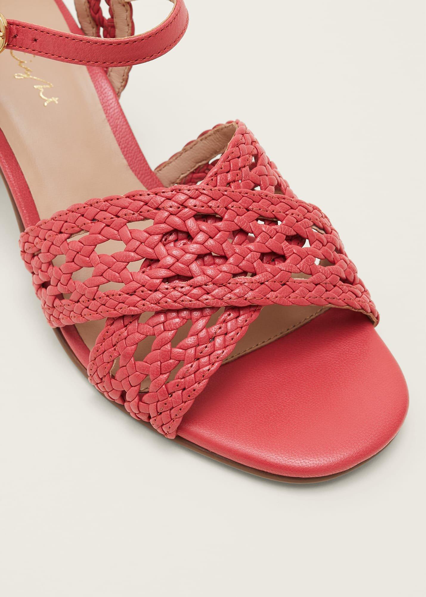Weave Heeled Sandal