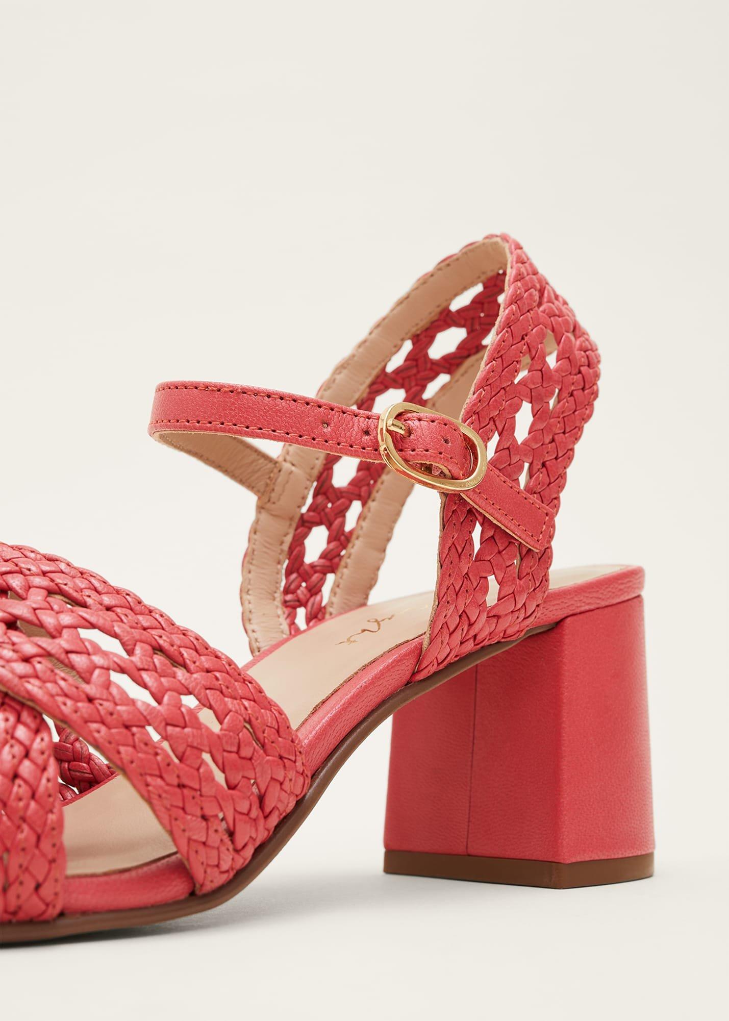 Weave Heeled Sandal