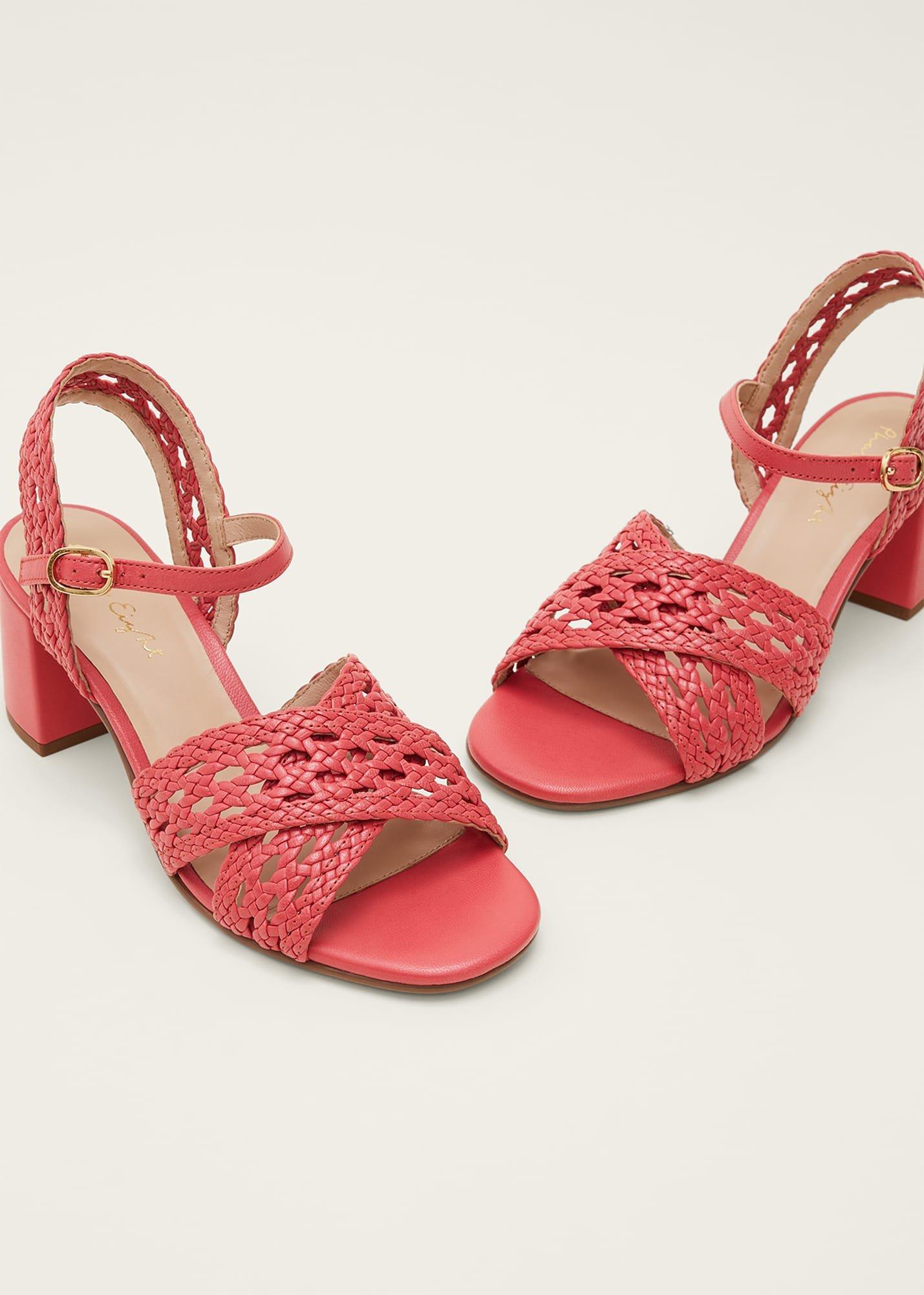 Weave Heeled Sandal