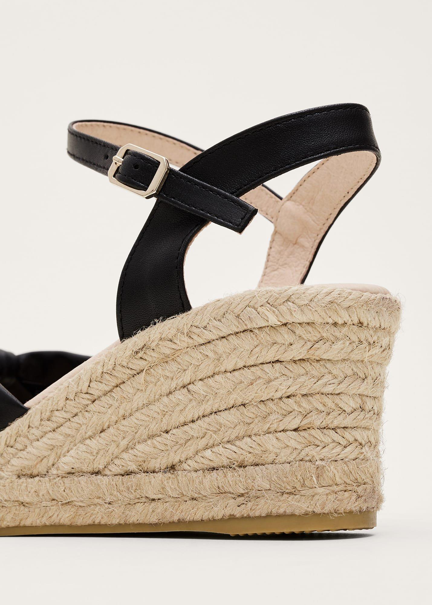 Leather Knot Espadrille
