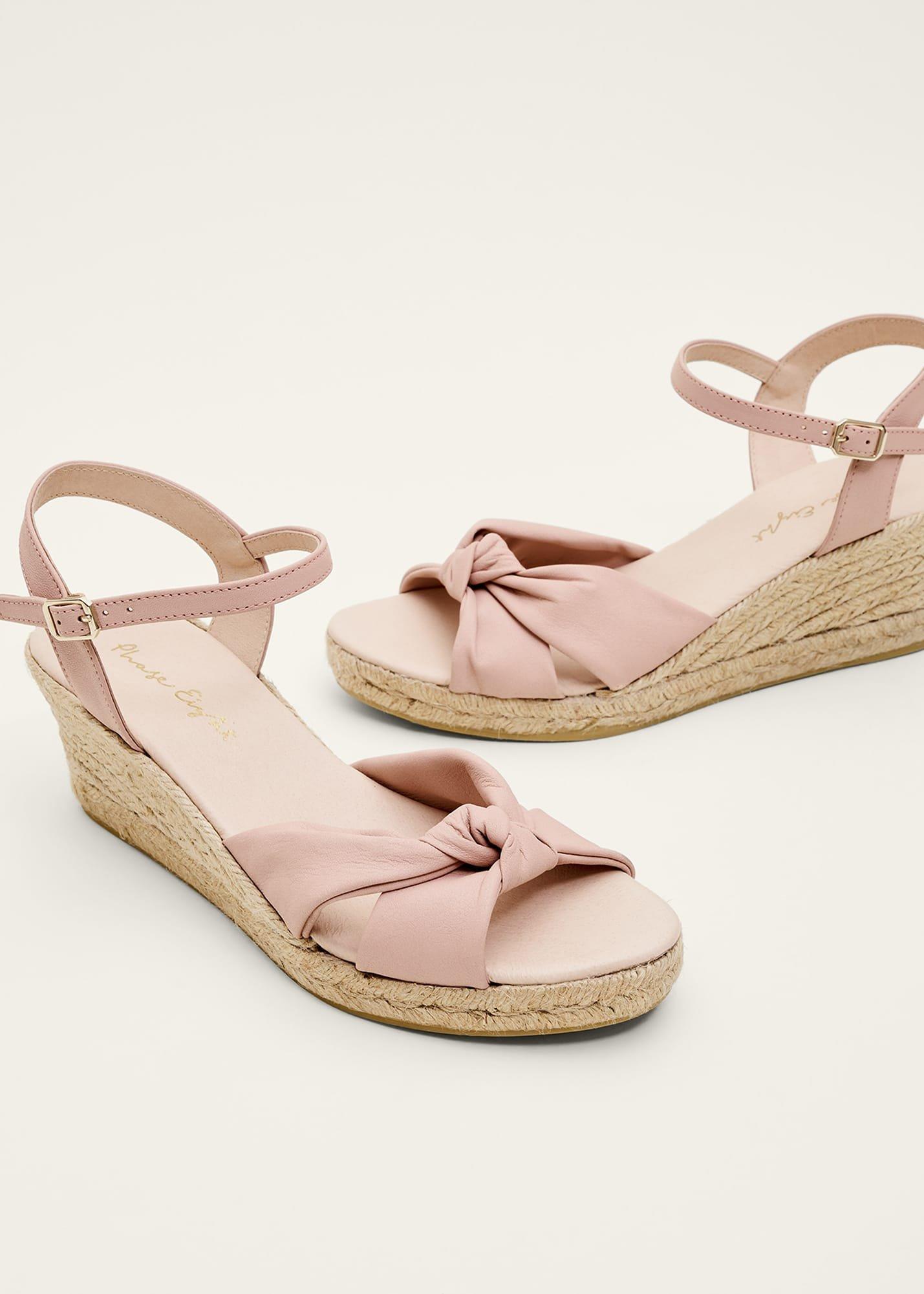 Leather Knot Espadrille