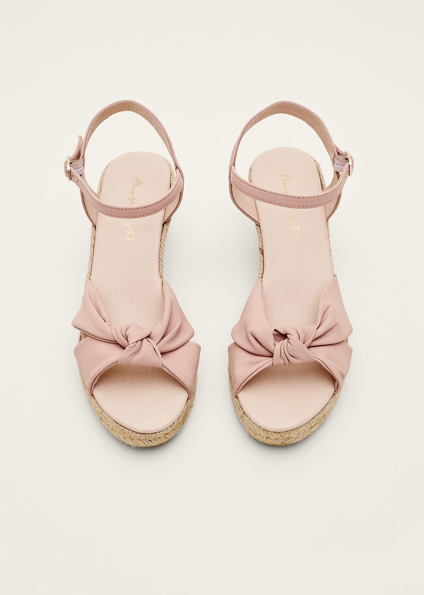 Leather Knot Espadrille