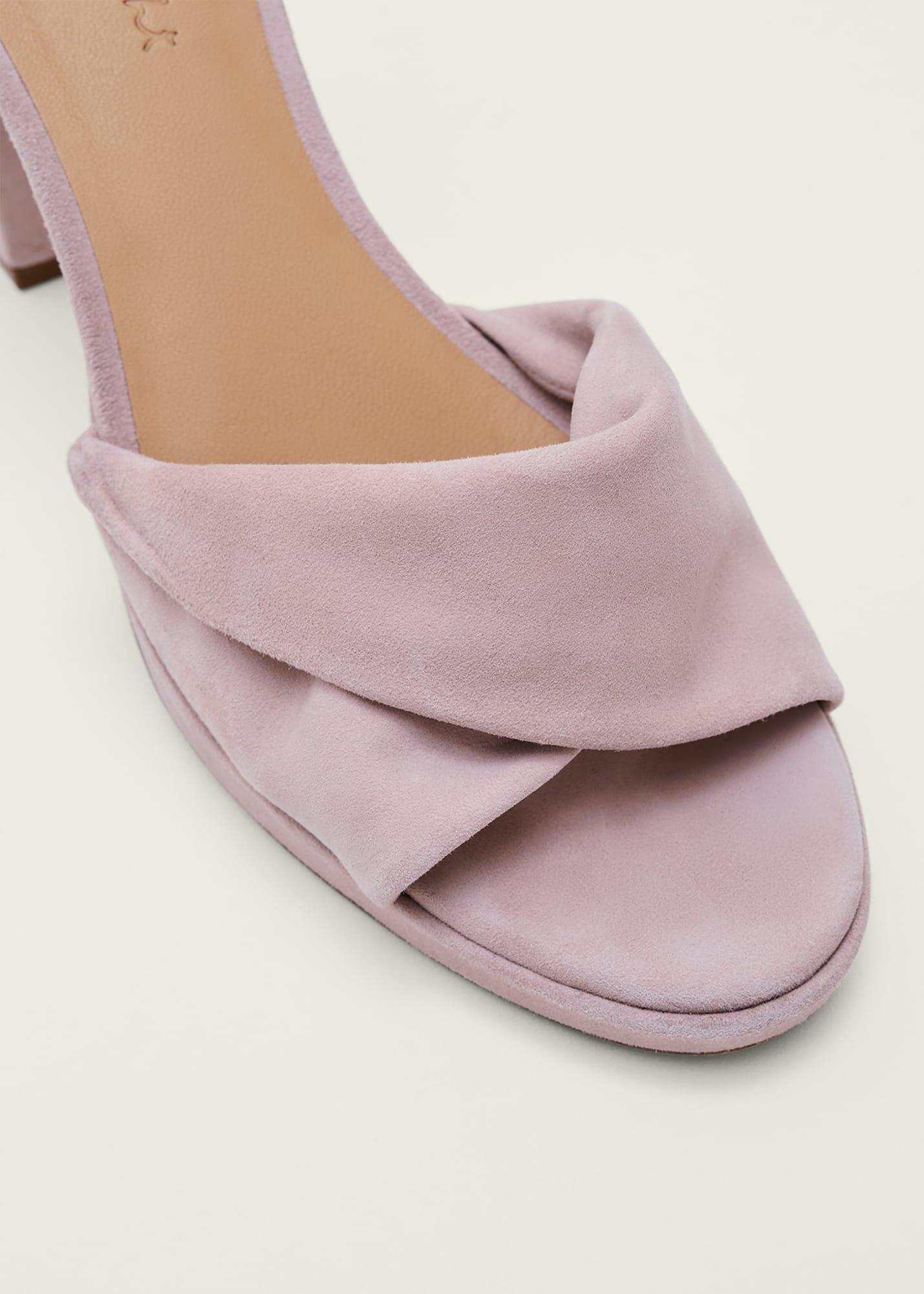 Twist Strap Platform Shoe