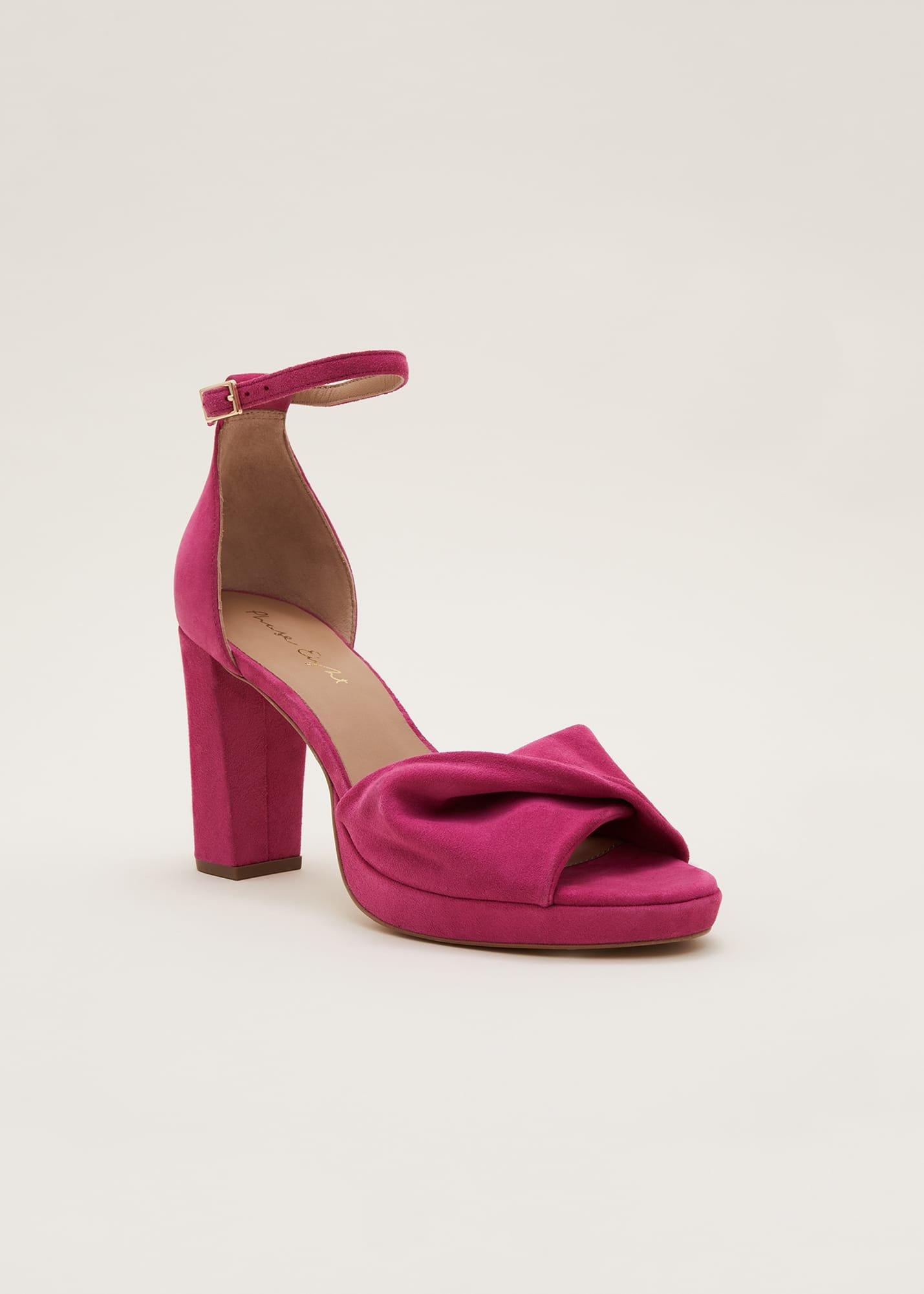 Twist Strap Platform Shoe