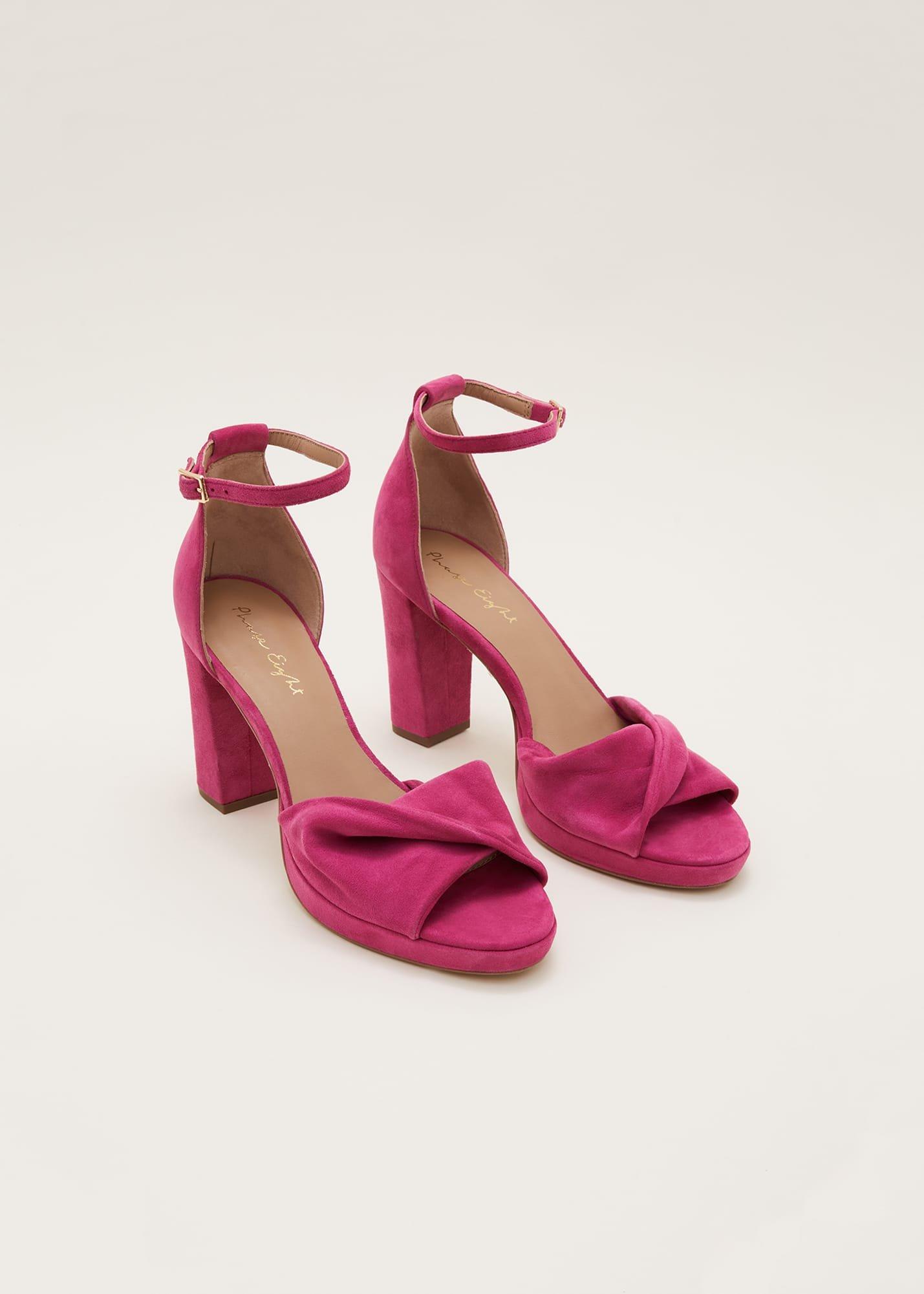 Twist Strap Platform Shoe