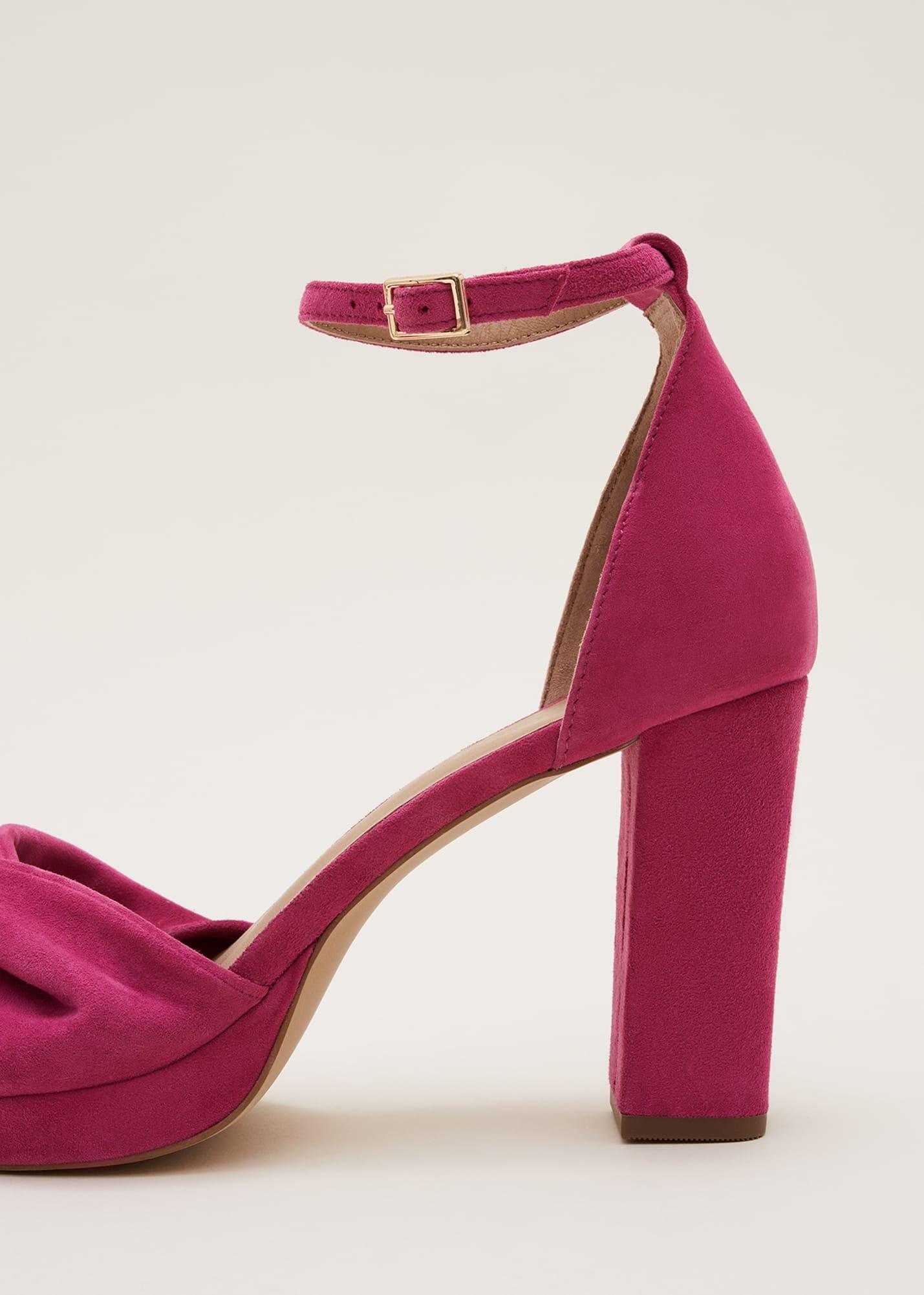 Twist Strap Platform Shoe