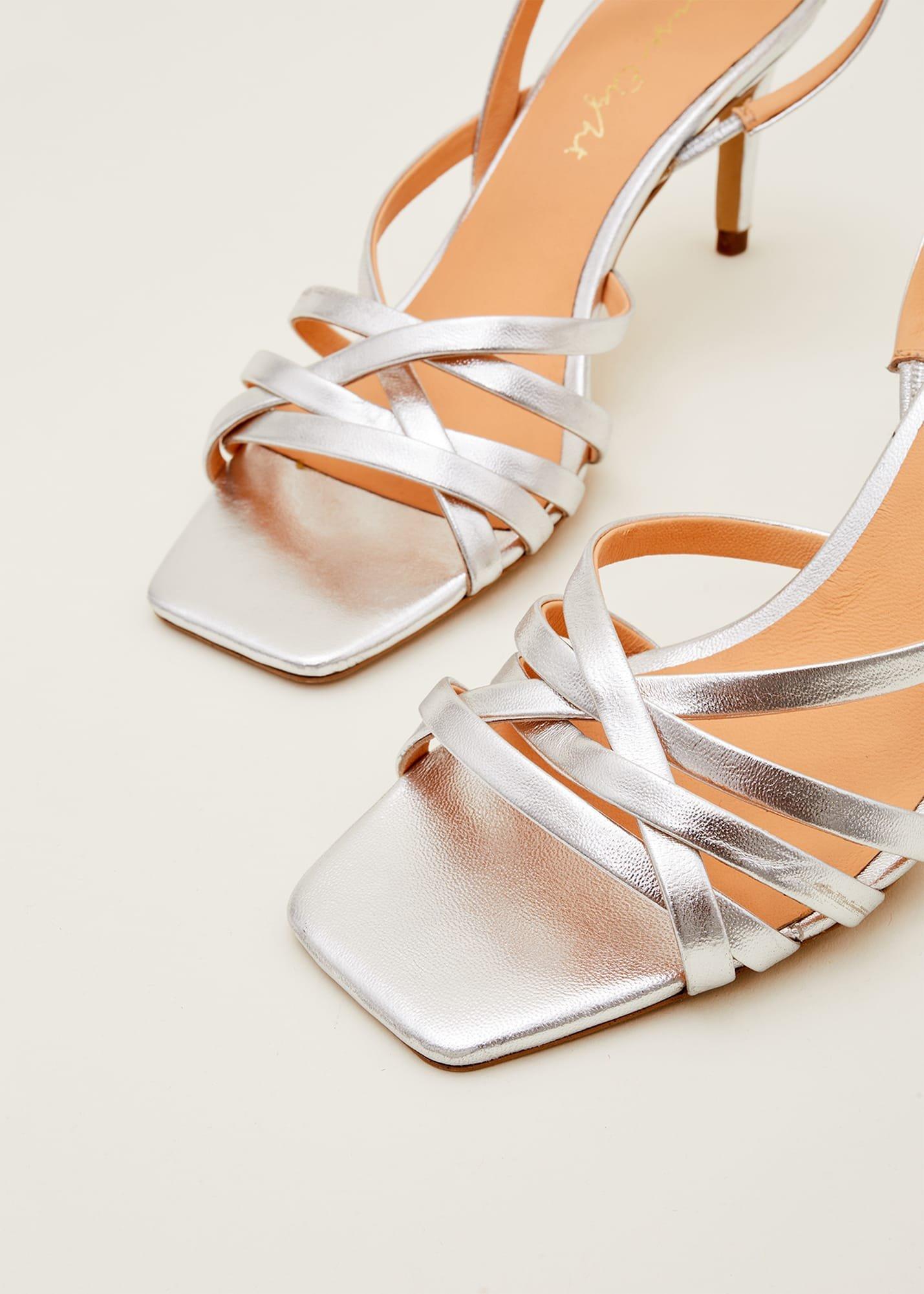 Strappy Sling Back Sandals