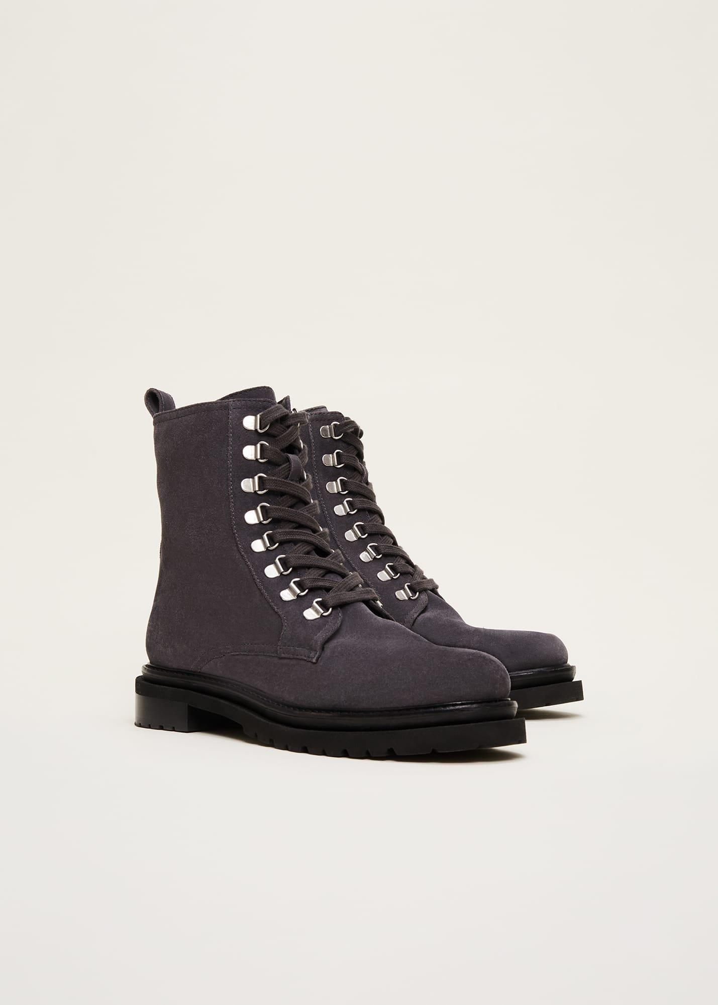 Meladie Suede Lace Up Hiker Boot