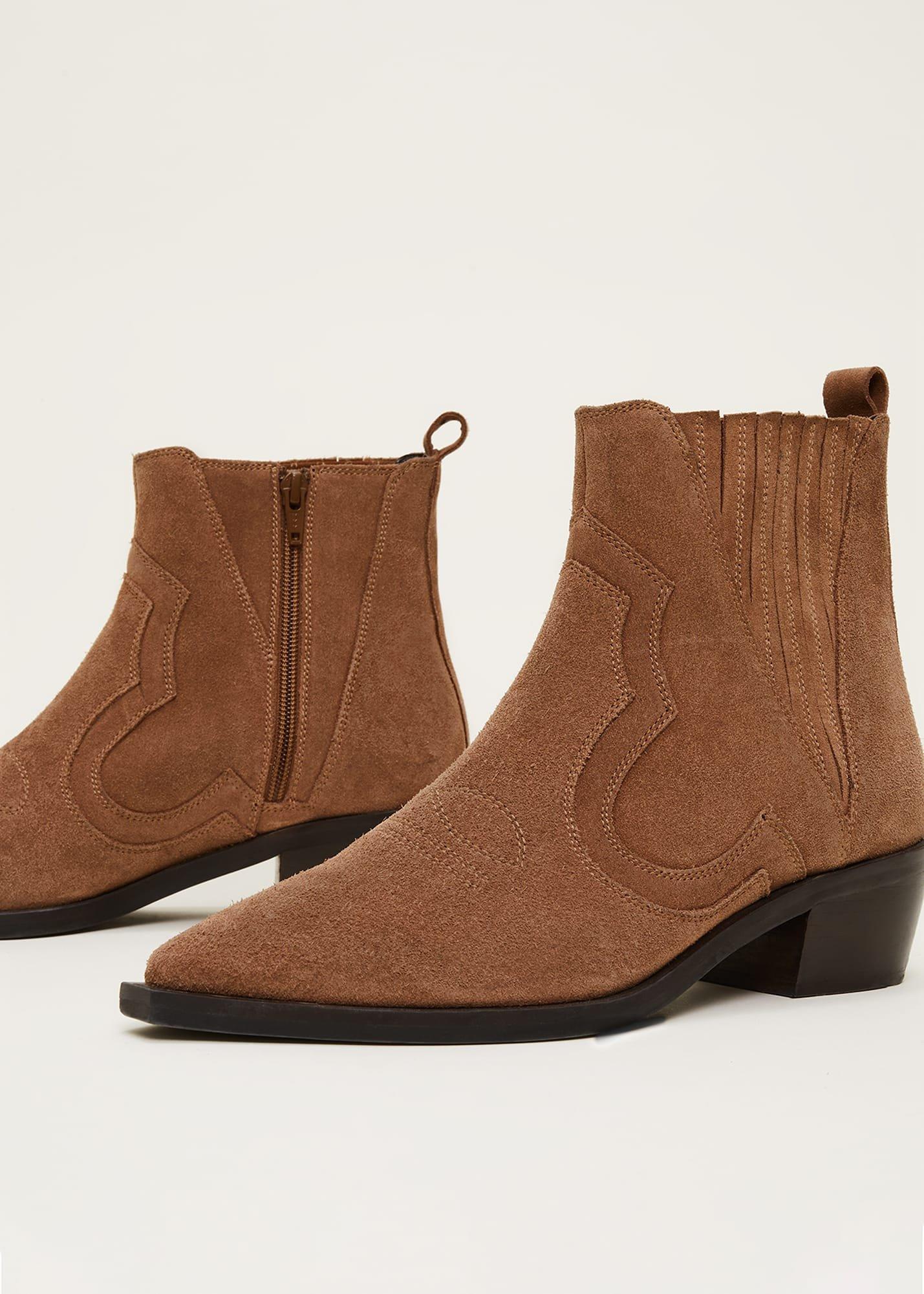 Suede Ankle Boots