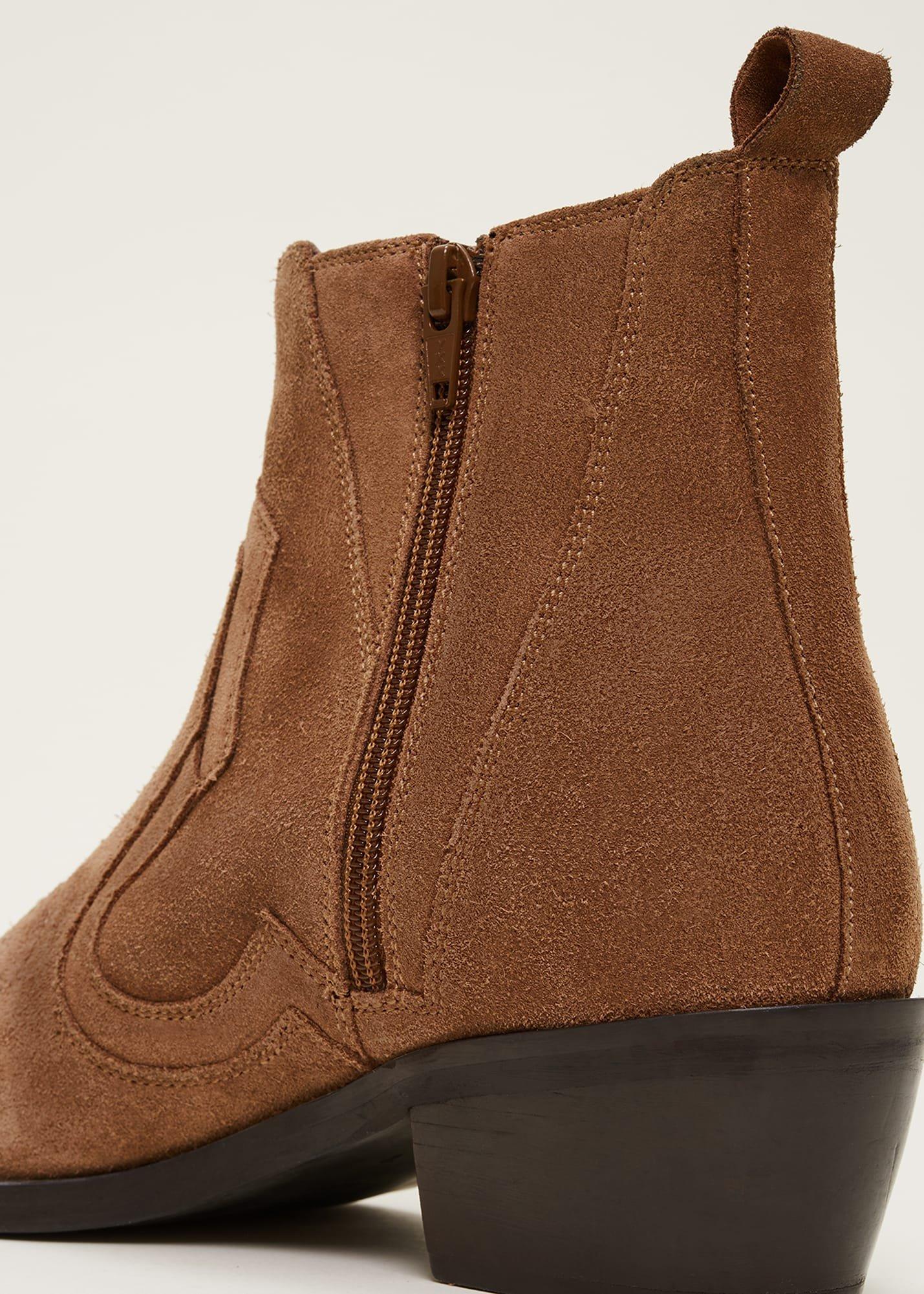 Suede Ankle Boots