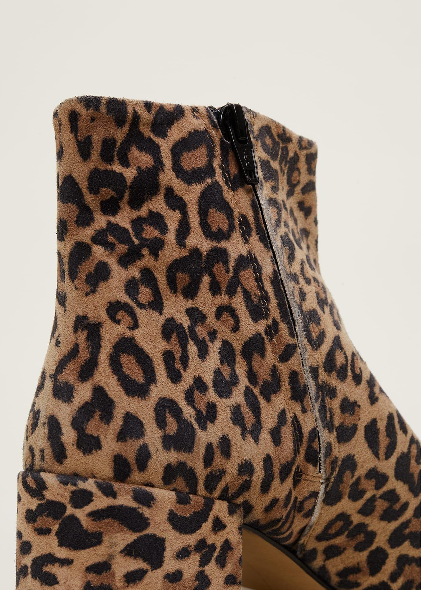 Animal Print Ankle Boot