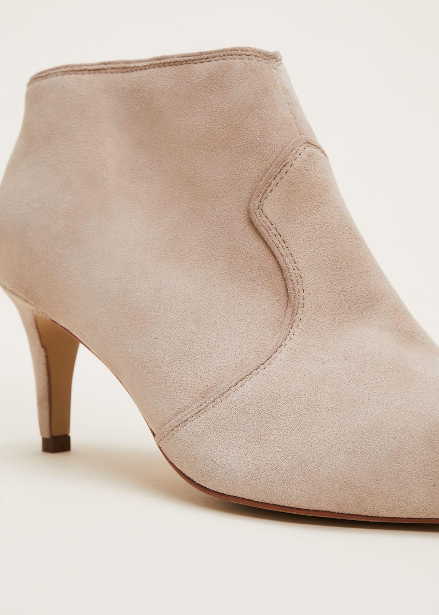 Panelled Shoe Boots