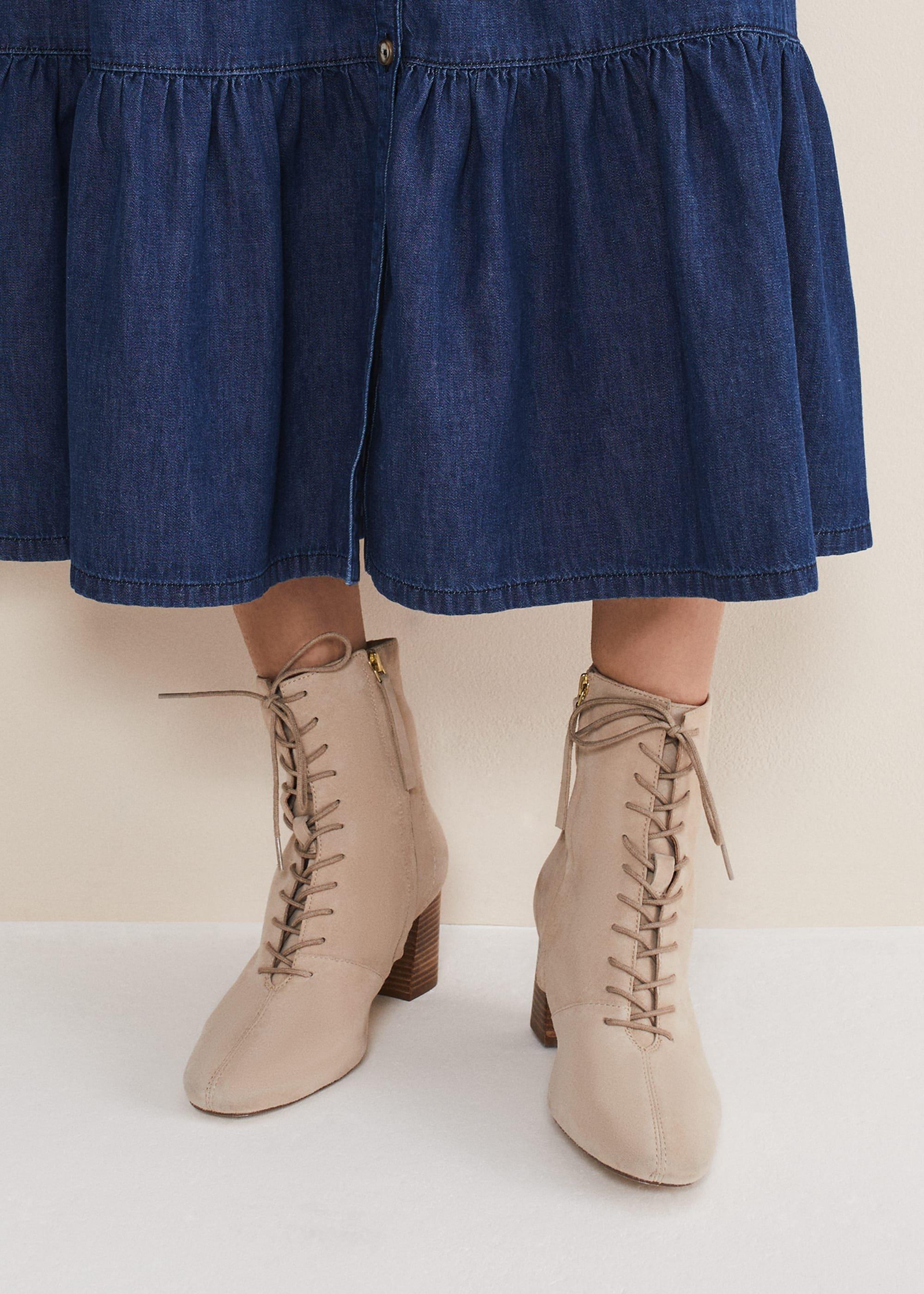 Lace Up Ankle Boot