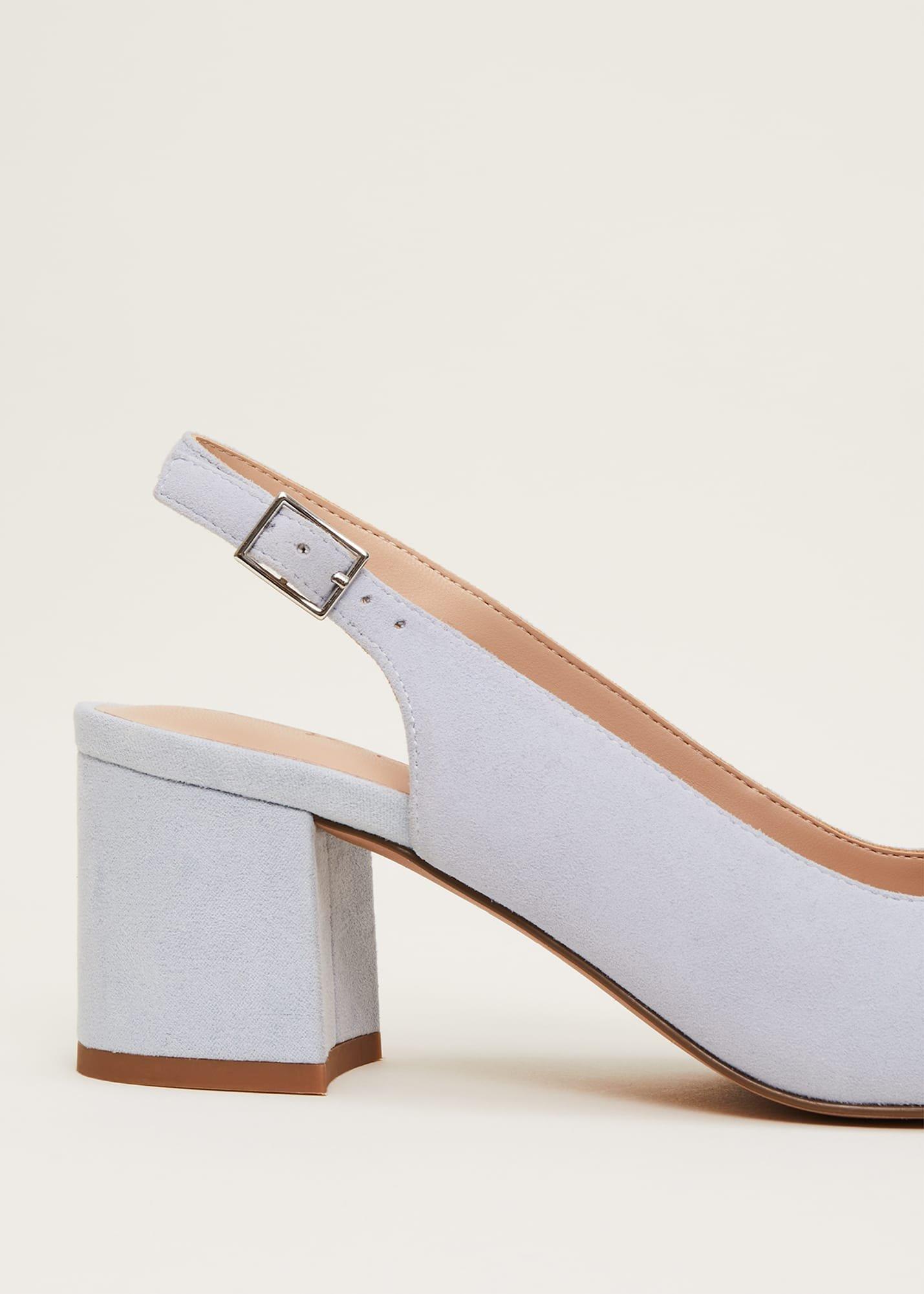 Embellished Block Heel Shoe