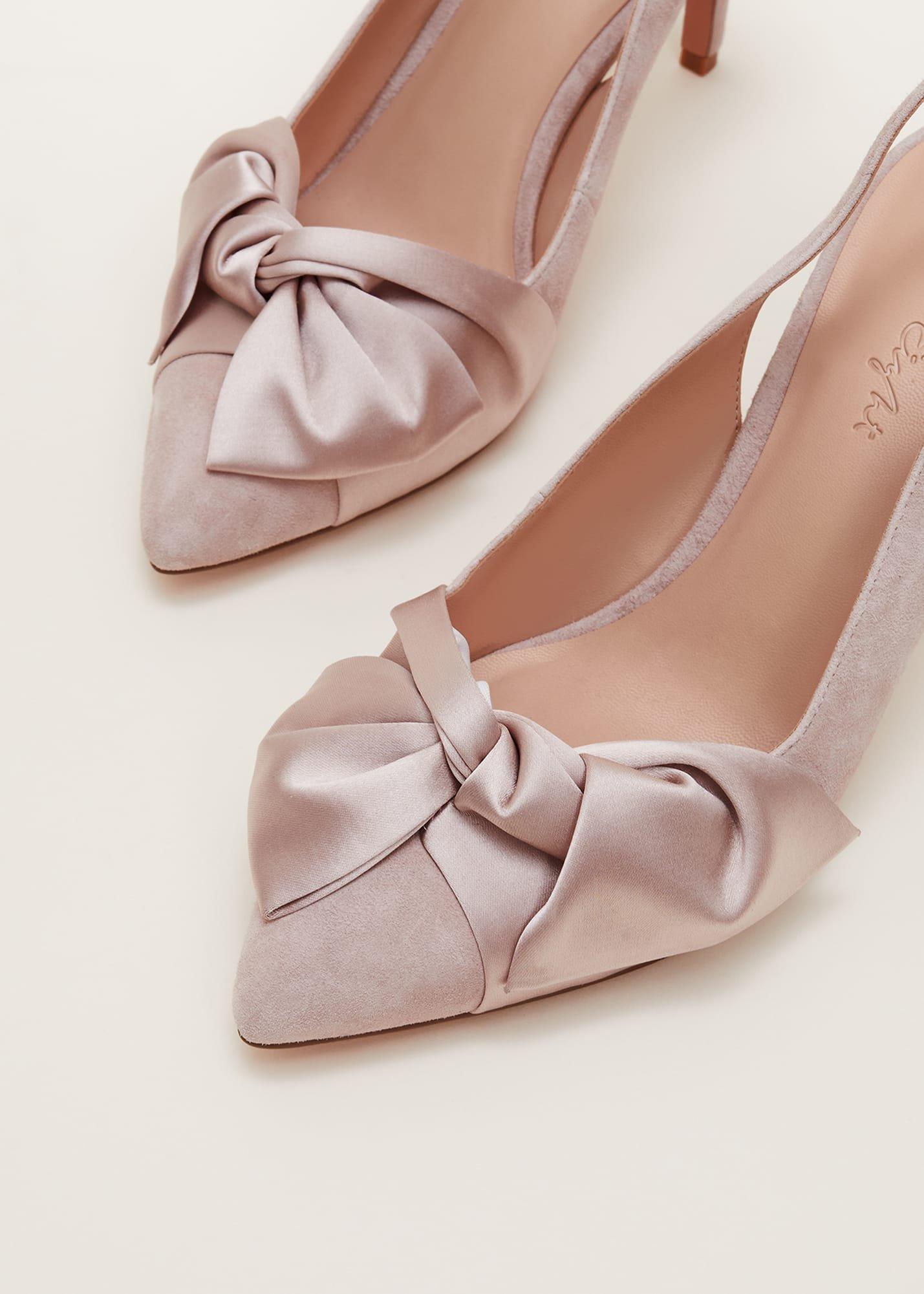 Twist Front Slingback Shoe
