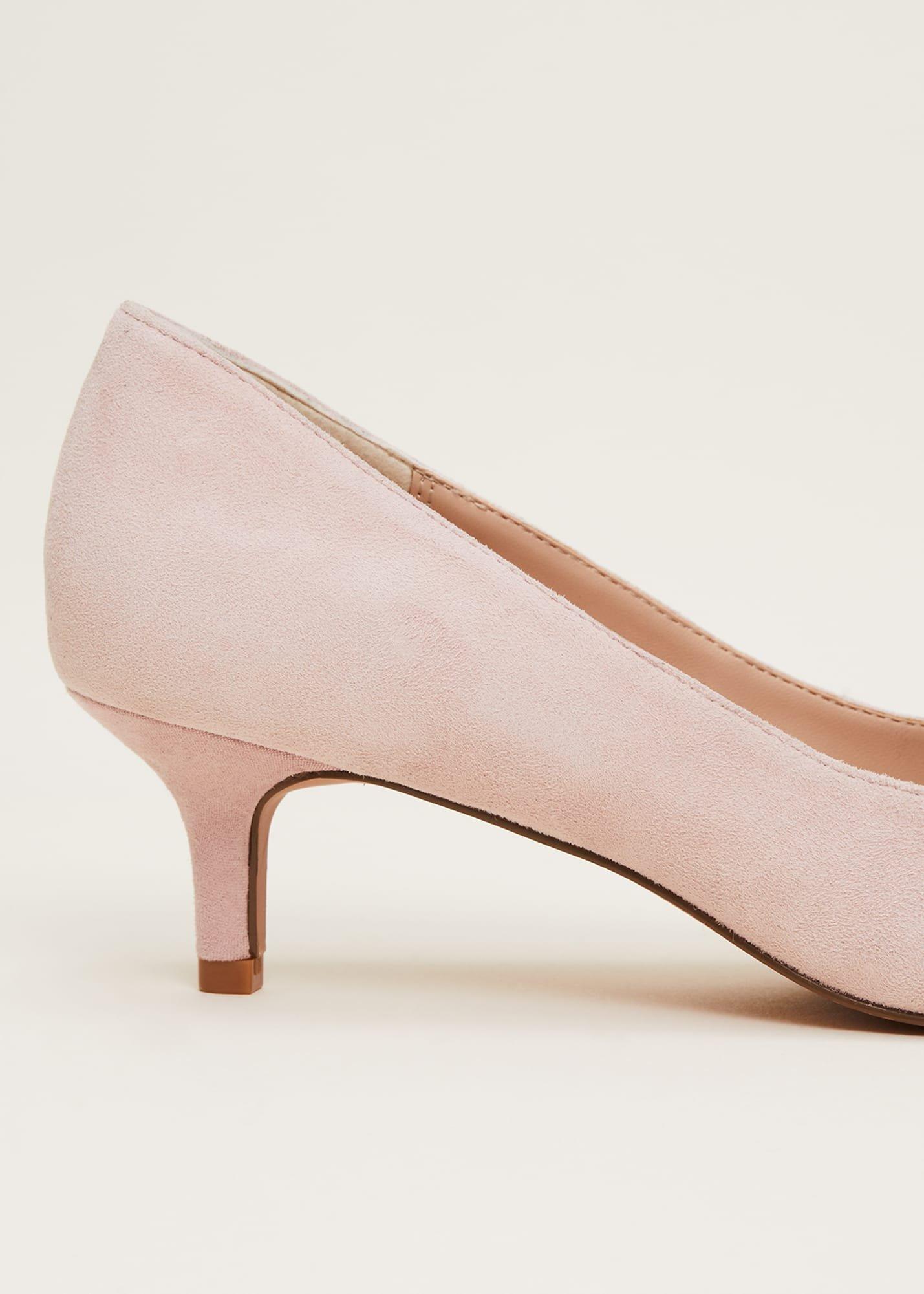 Structured Bow Kitten Heel