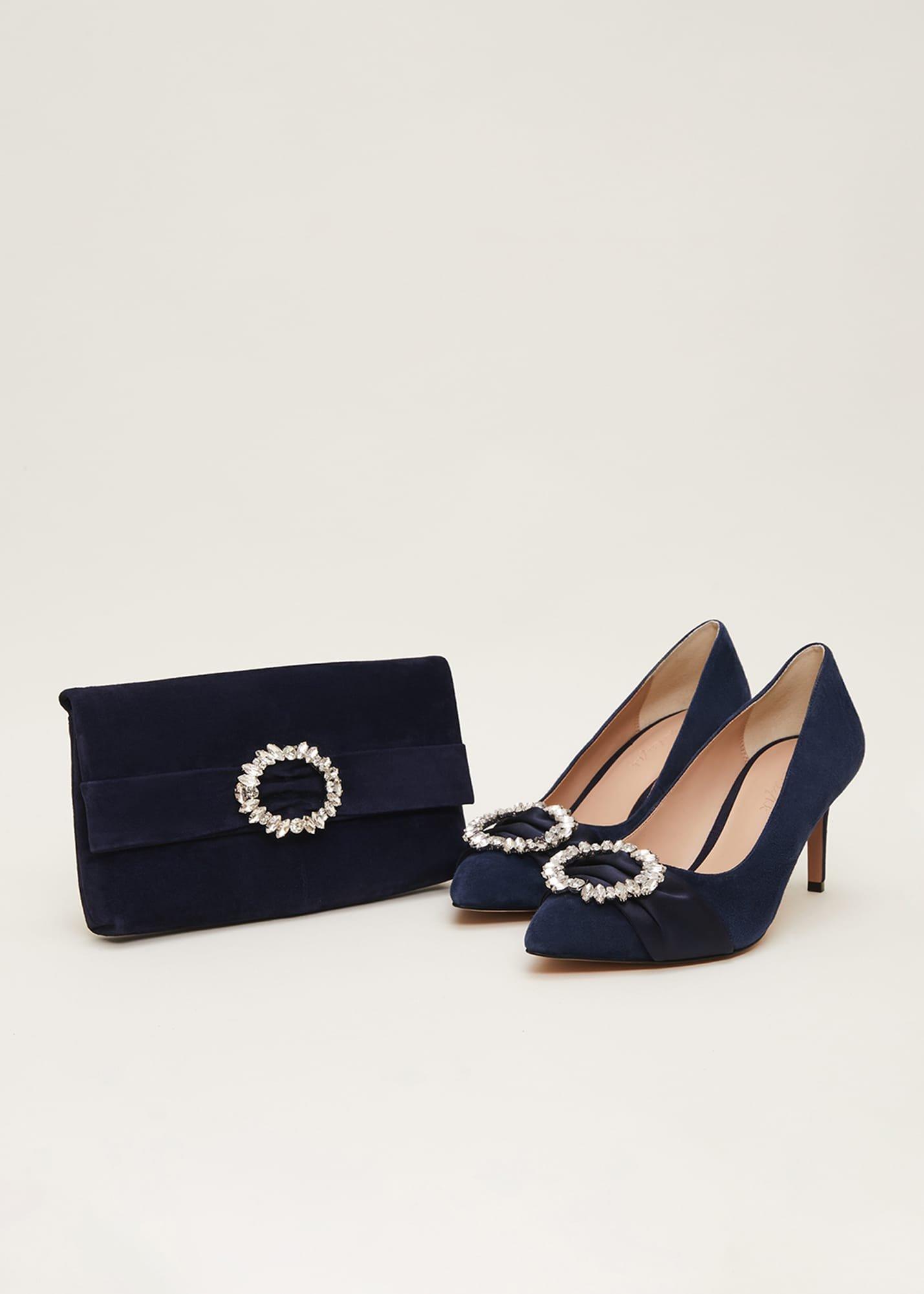 Embellished Court Shoe