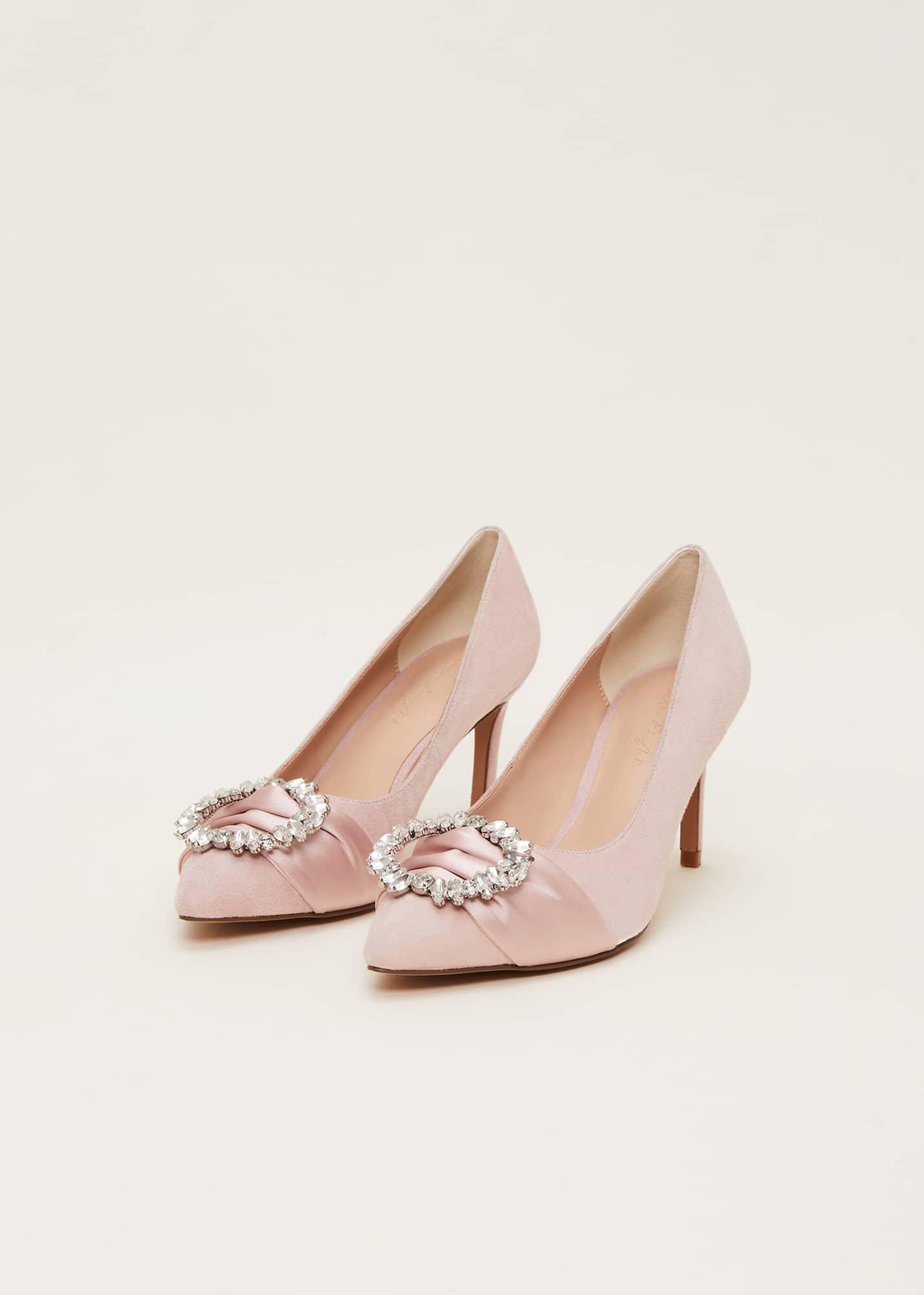 Embellished Court Shoe