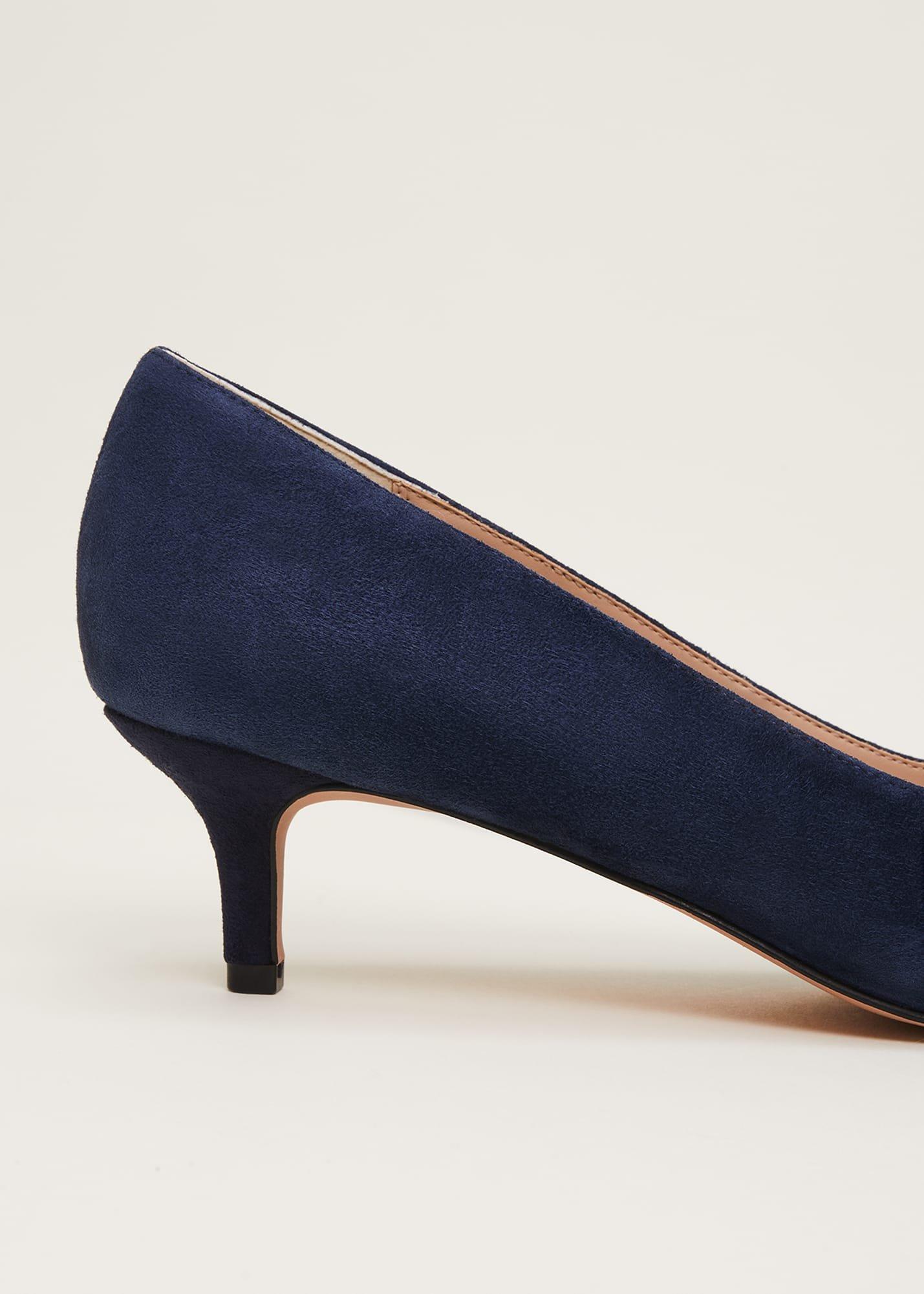 Structured Bow Kitten Heel