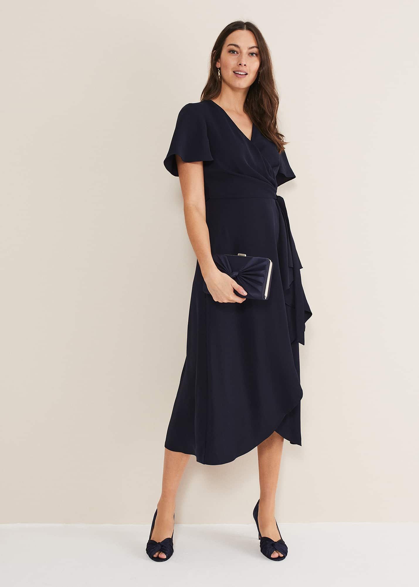 Satin Twist Peeptoe Shoe