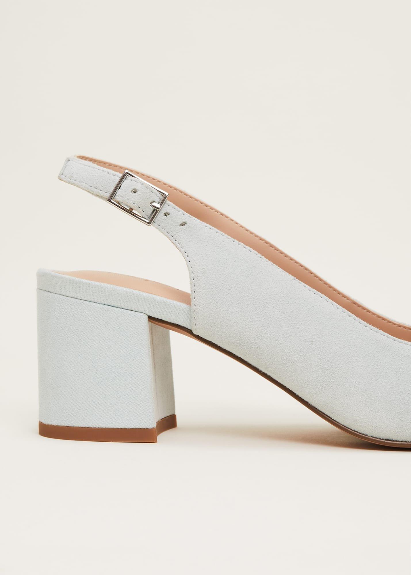 Embellished Block Heel Shoe