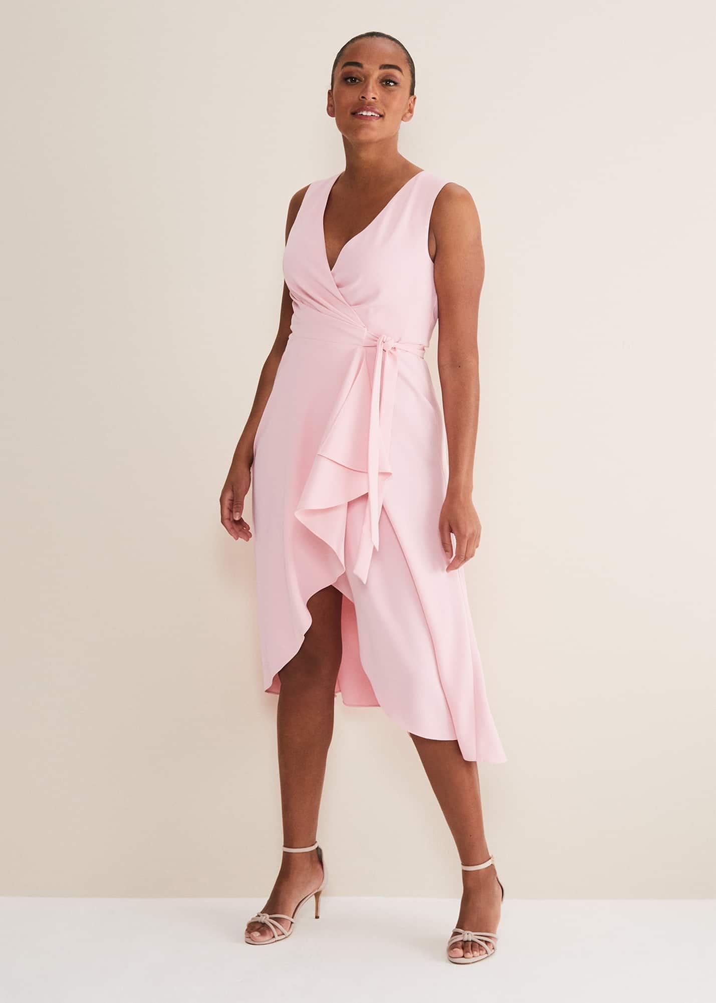 Suede Knotted Barely There Sandal