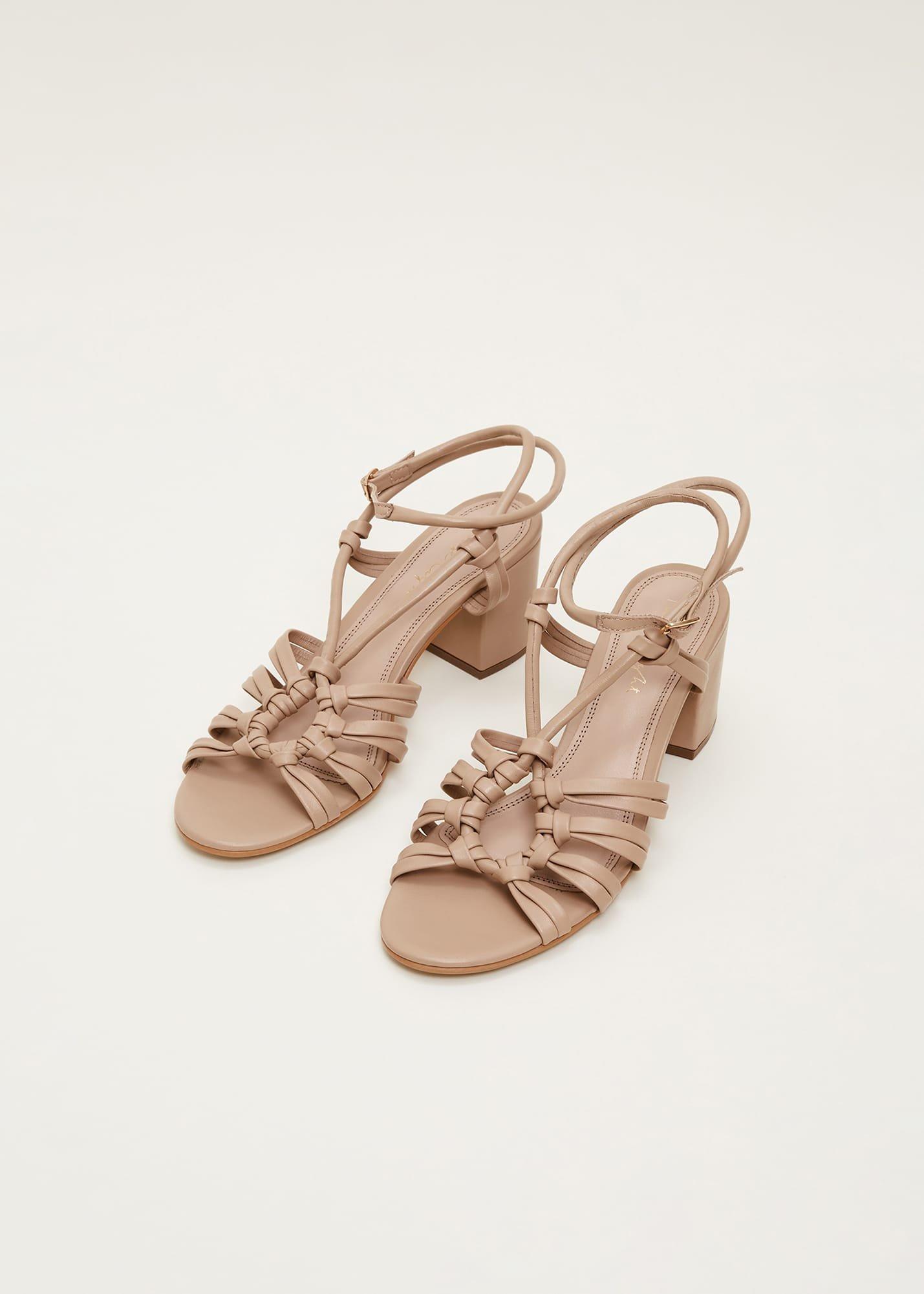 Leather Ankle Strap Sandal Shoe