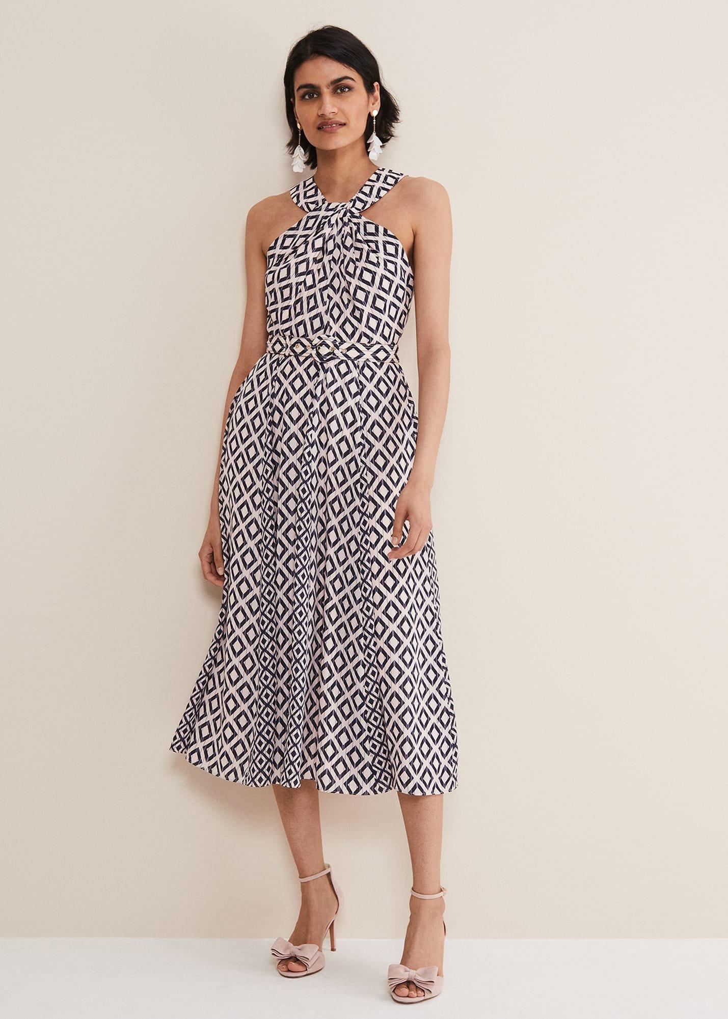 Suede Bow Front Heels