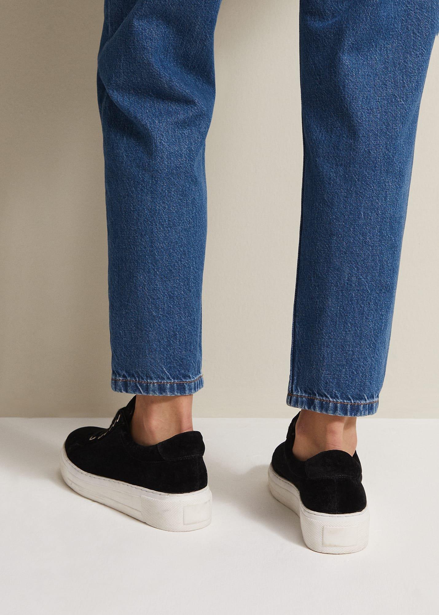 Black Velvet Trainers