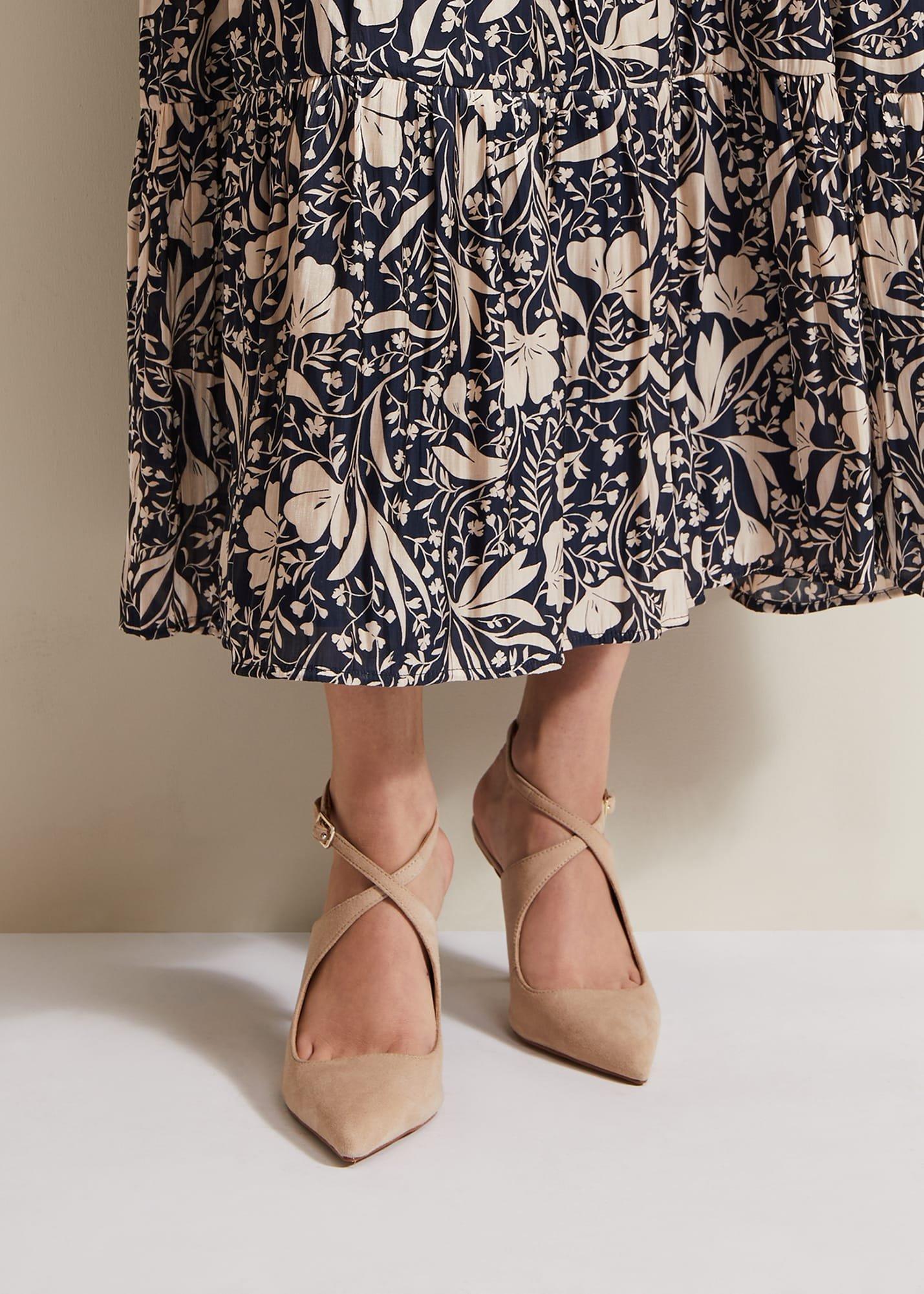 Cross Over Ankle Shoes