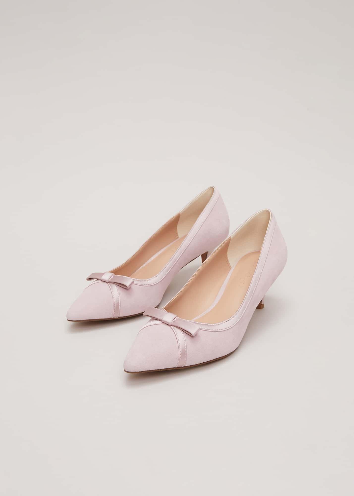 Bow Kitten Heel Shoes