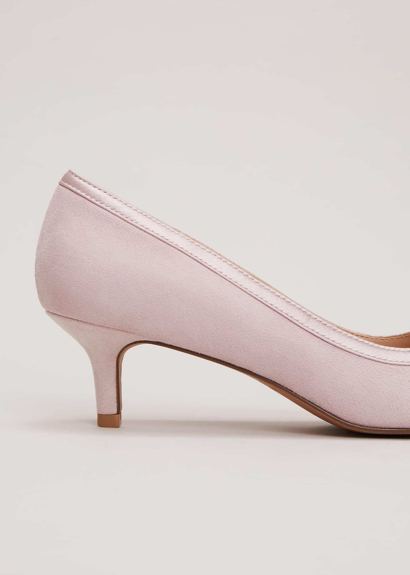 Bow Kitten Heel Shoes